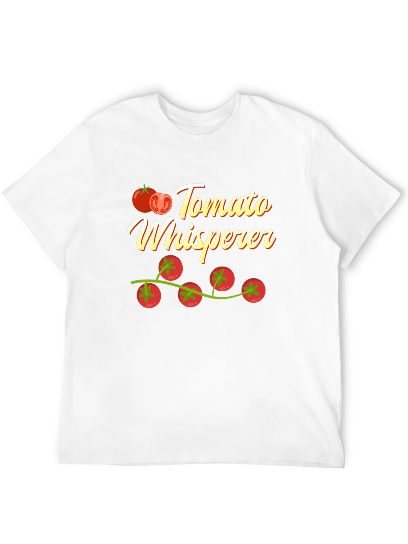 Tomato Whisperer Graphic T-Shirt - Garden Humor Tee - 12