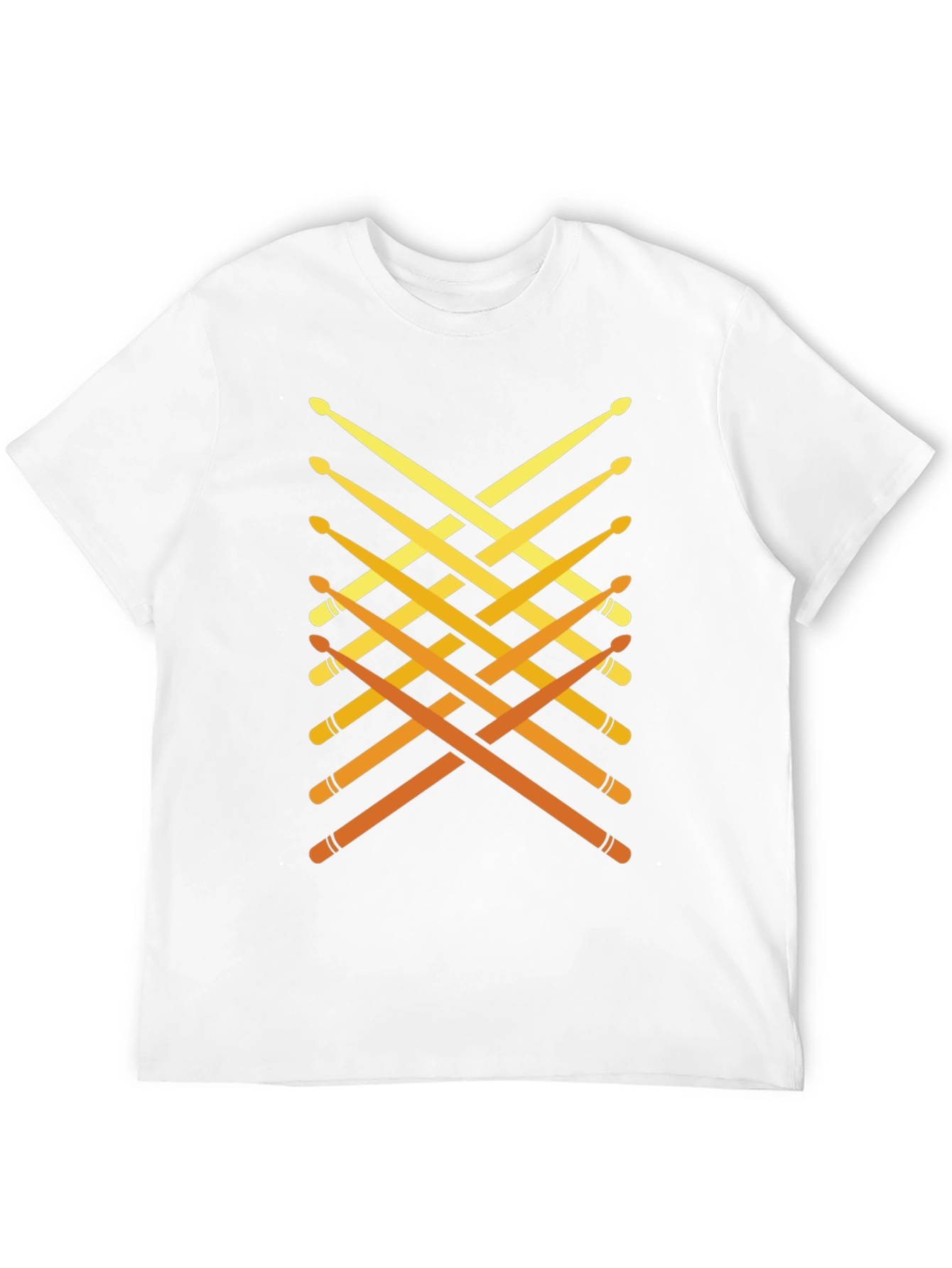 Black Drumsticks Graphic Tee - Musician Style view 12