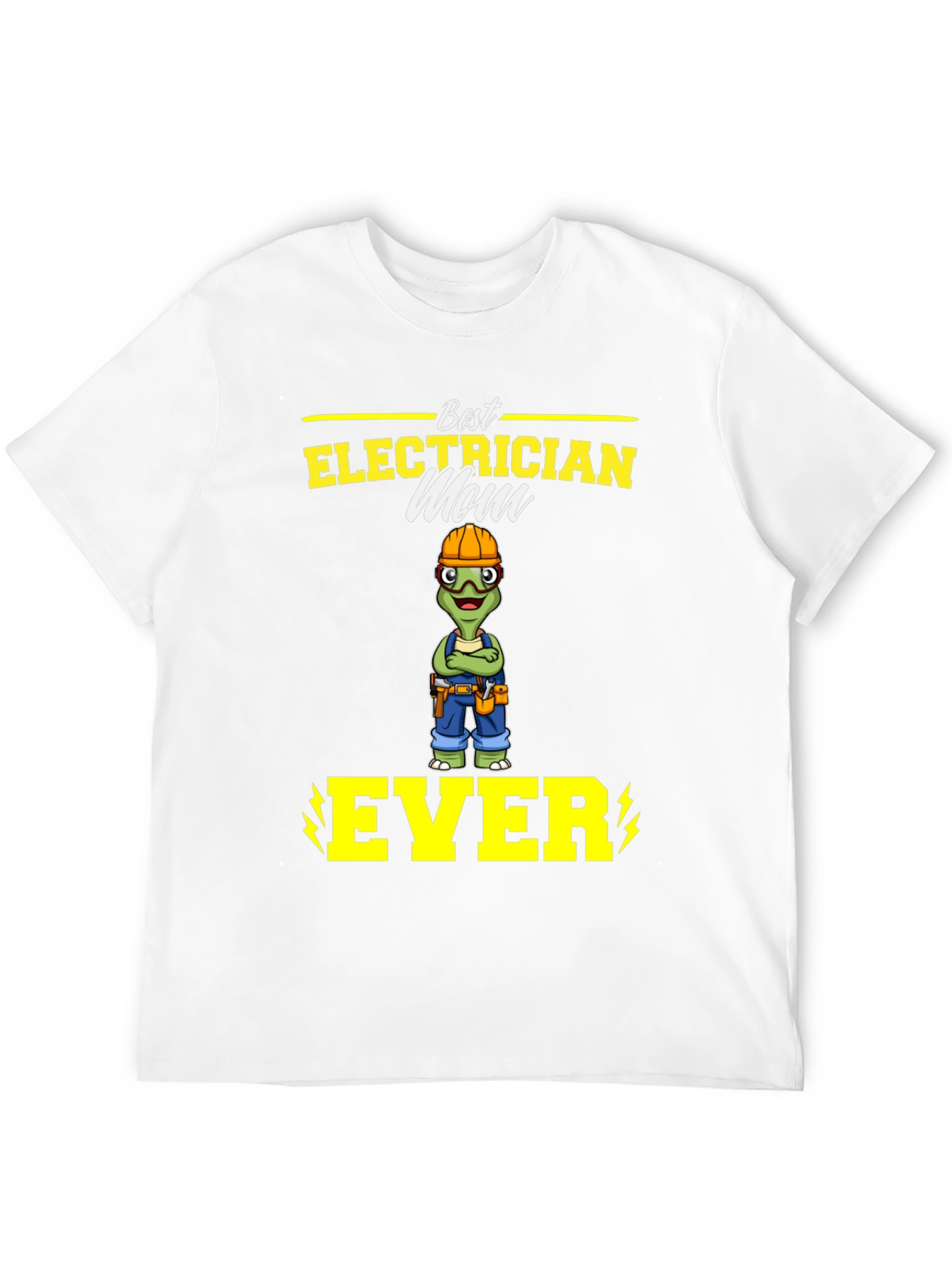 Black Best Electrician Mom Ever T-Shirt view 12
