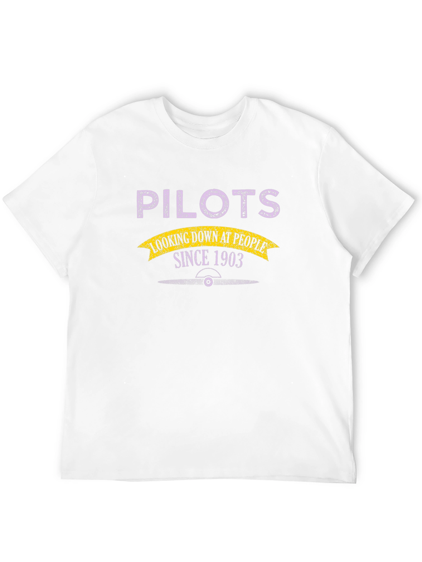 Black Pilots Looking Down T-Shirt view 12