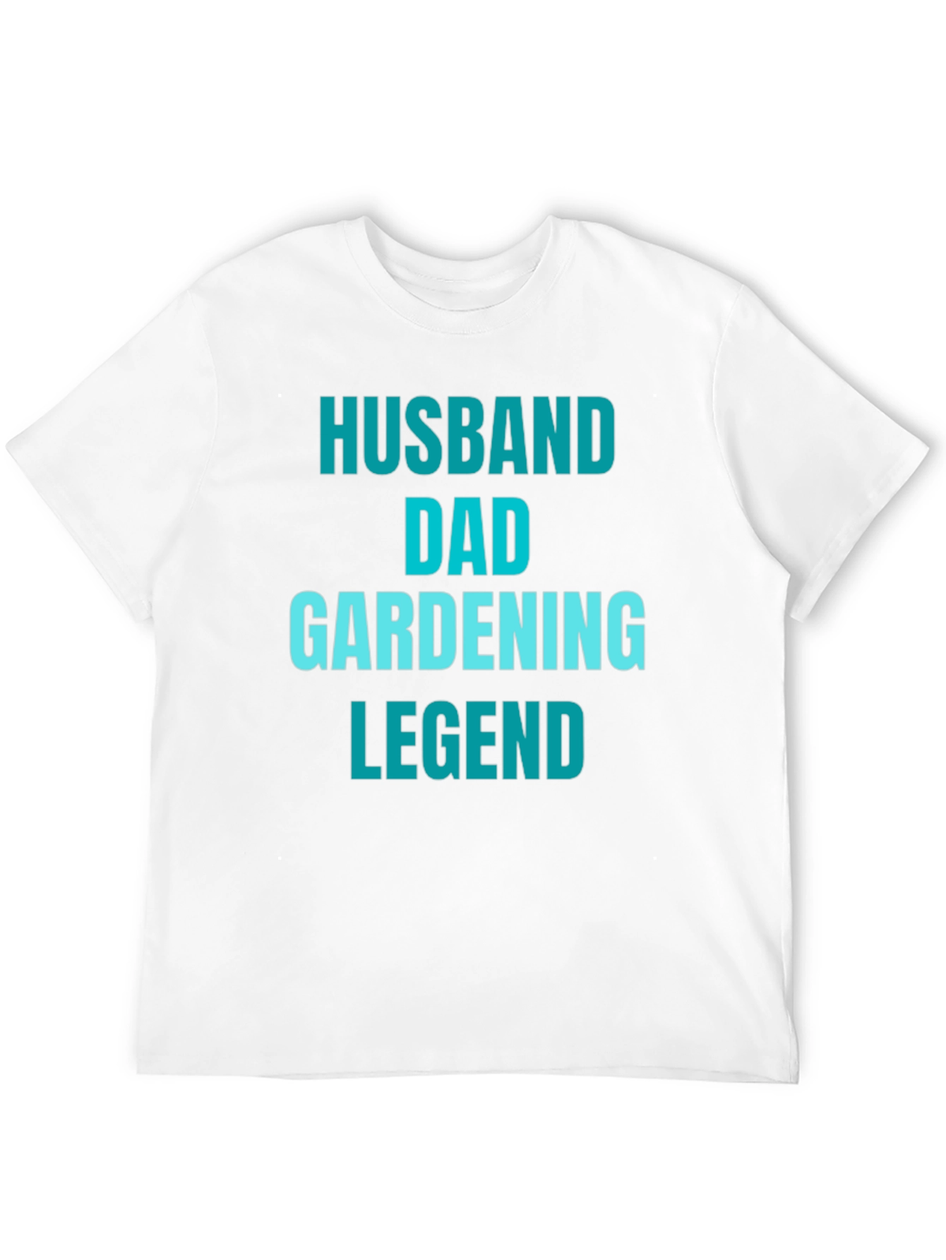 Black Husband Dad Gardening Legend T-Shirt view 12