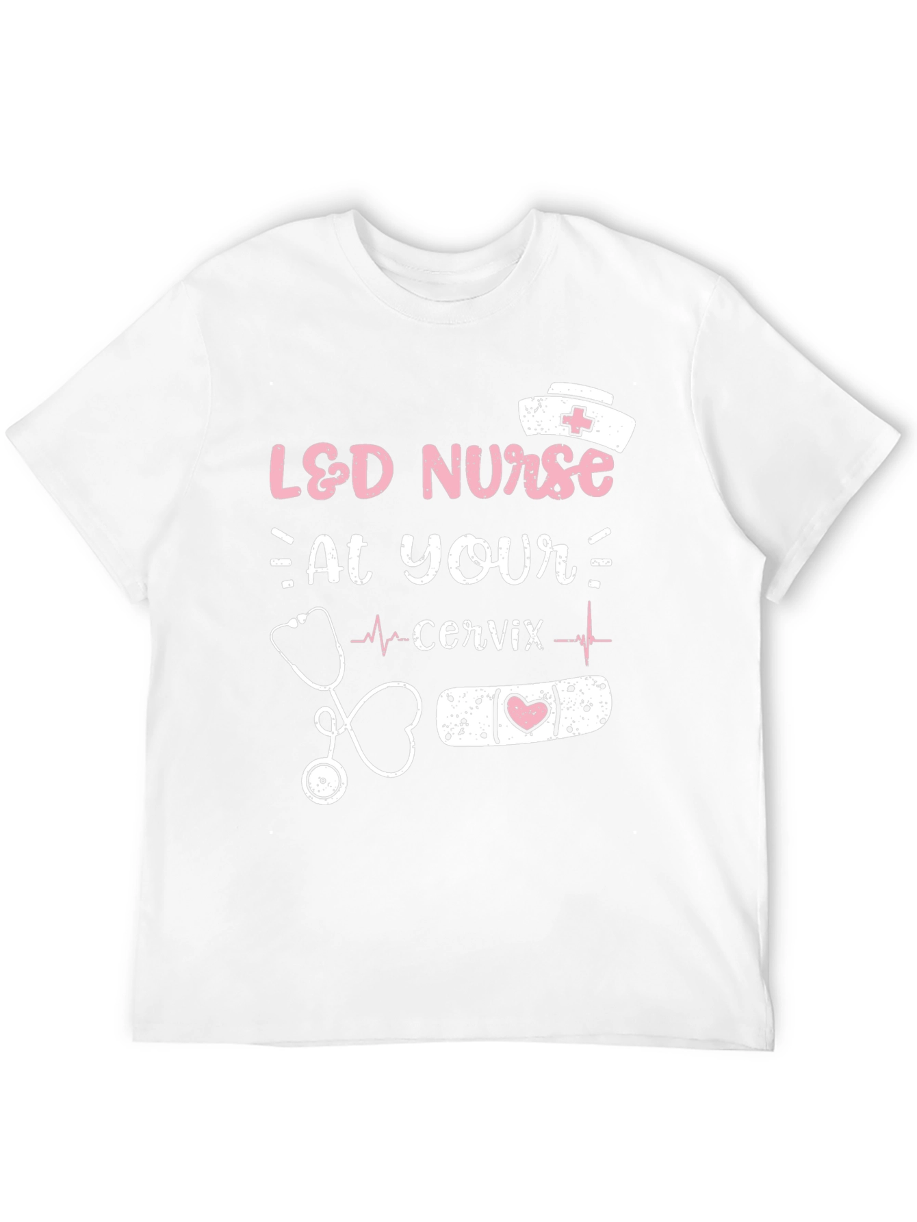Black L&D Nurse Graphic Tee -  Labor and Delivery Nursing view 12