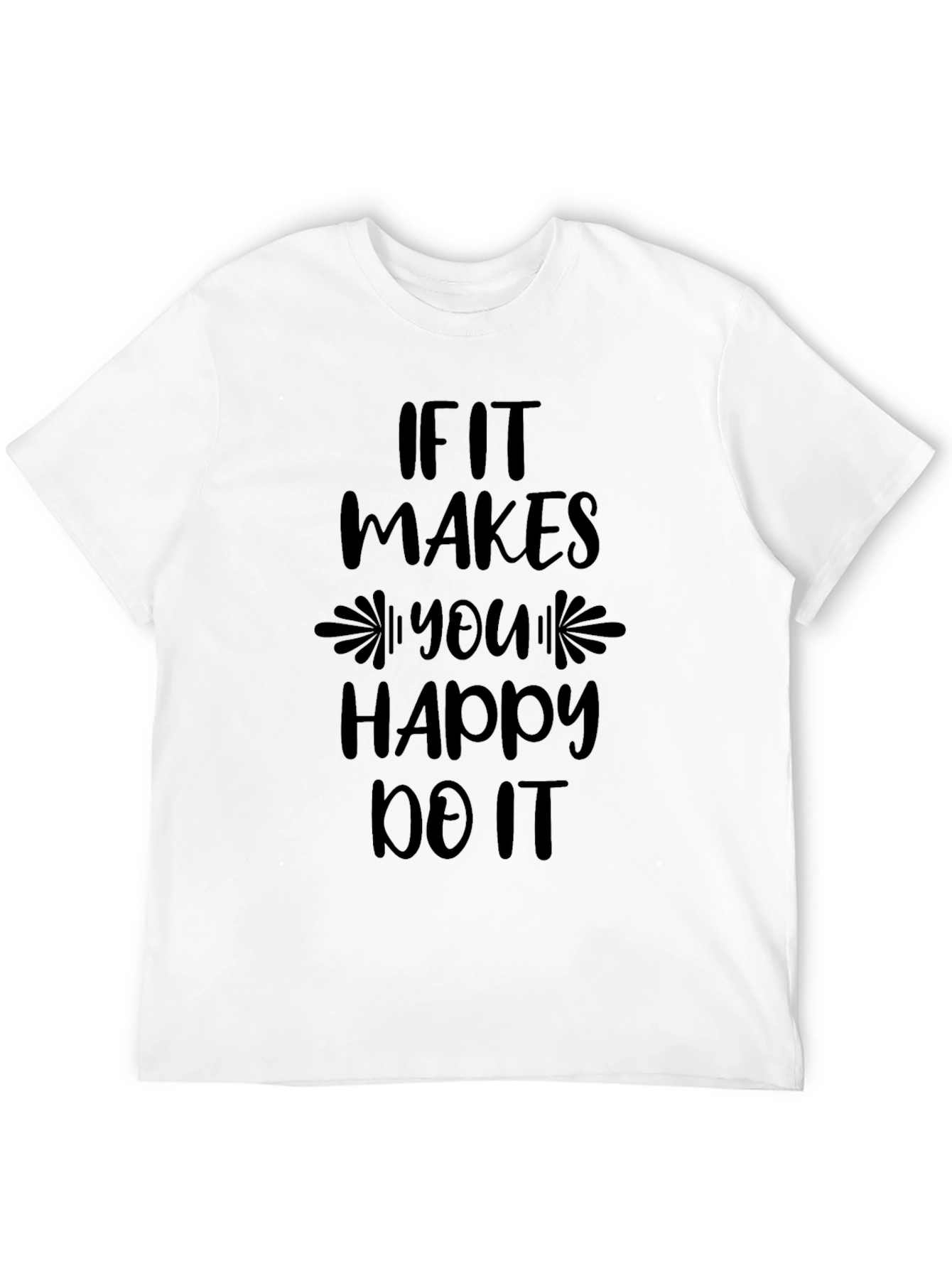 Black Motivational Graphic Print T-Shirt view 12