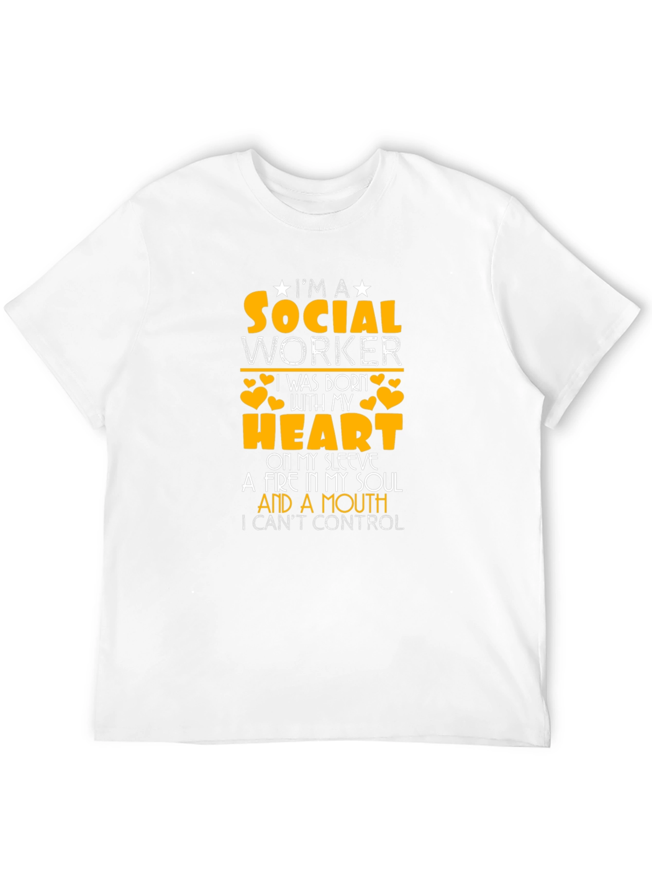 Black Social Worker T-Shirt - Heart & Soul Design view 12