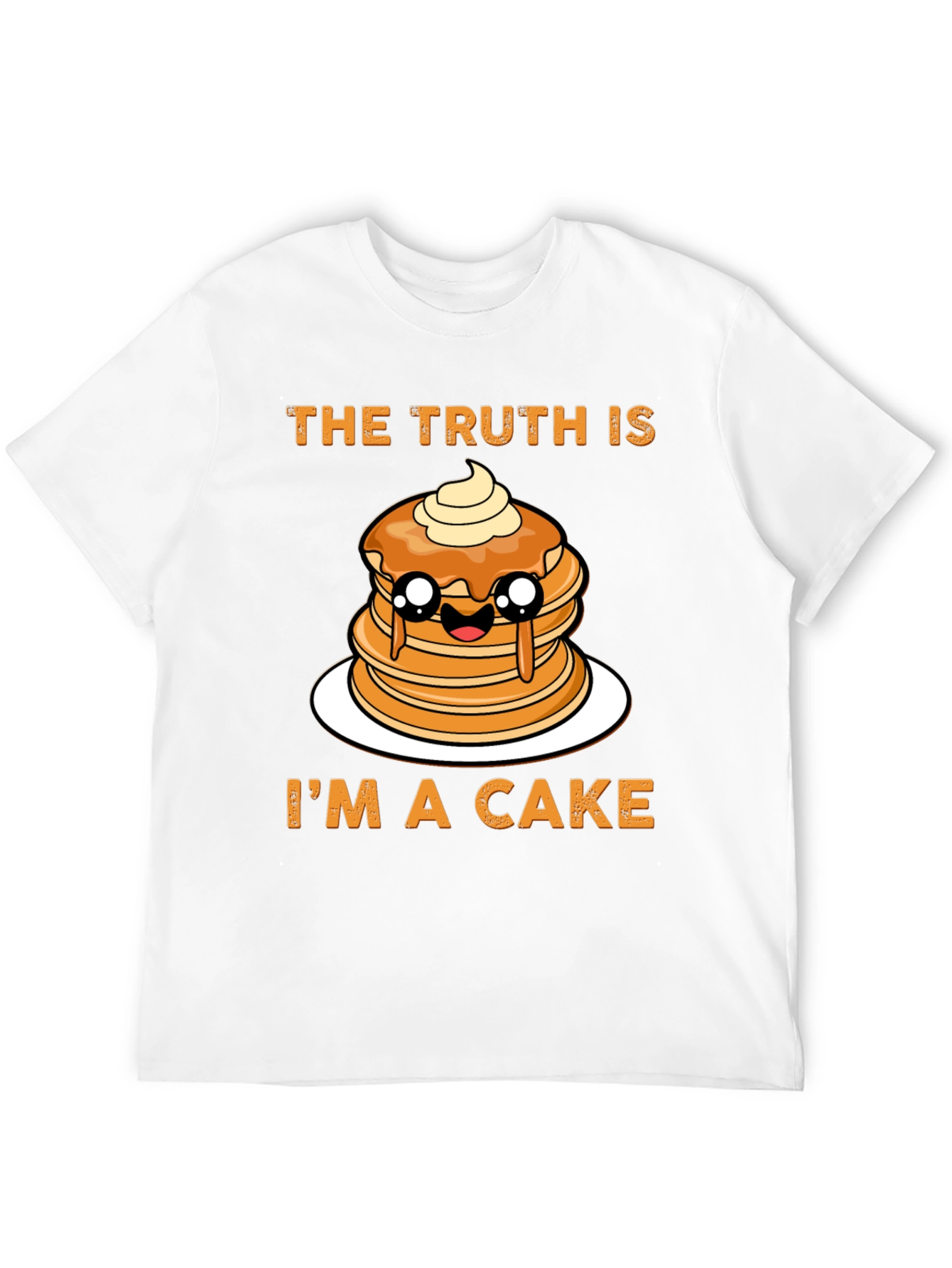 Black The Truth Is I'm A Cake T-Shirt view 12