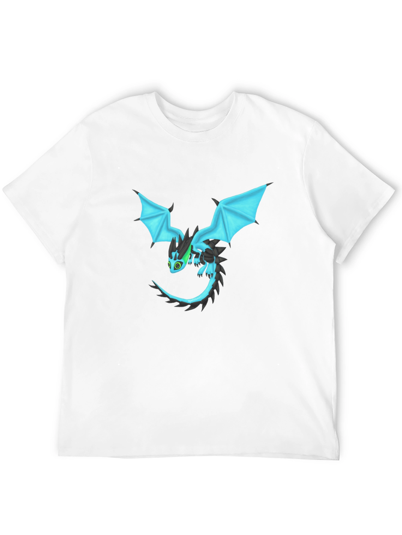 Black Dragon Graphic Black T-Shirt view 12