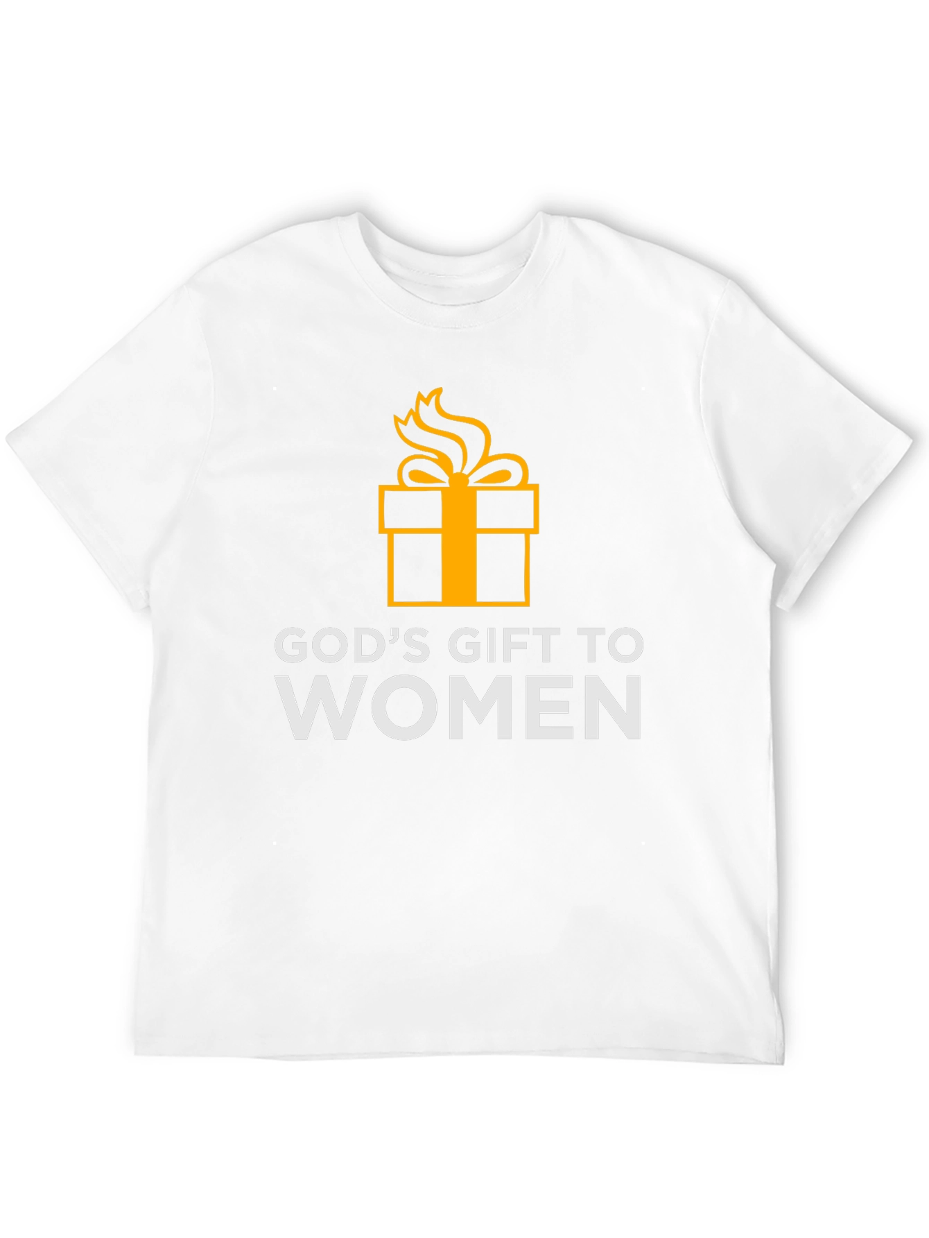 Black God's Gift to Women T-Shirt - Novelty Graphic Tee view 12