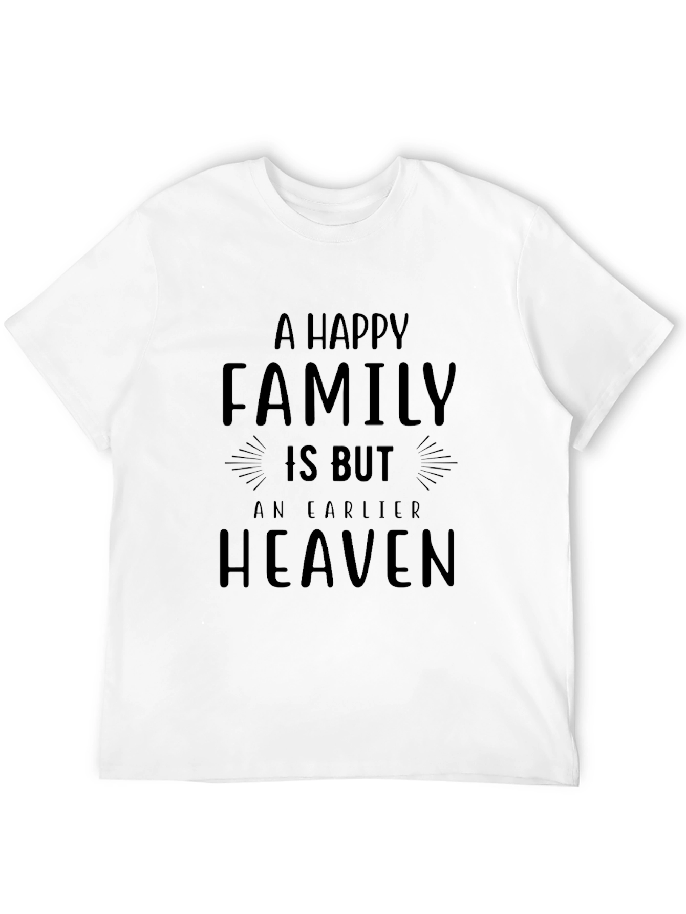 Black Family is Heaven Graphic Tee - Unisex Black Shirt view 12
