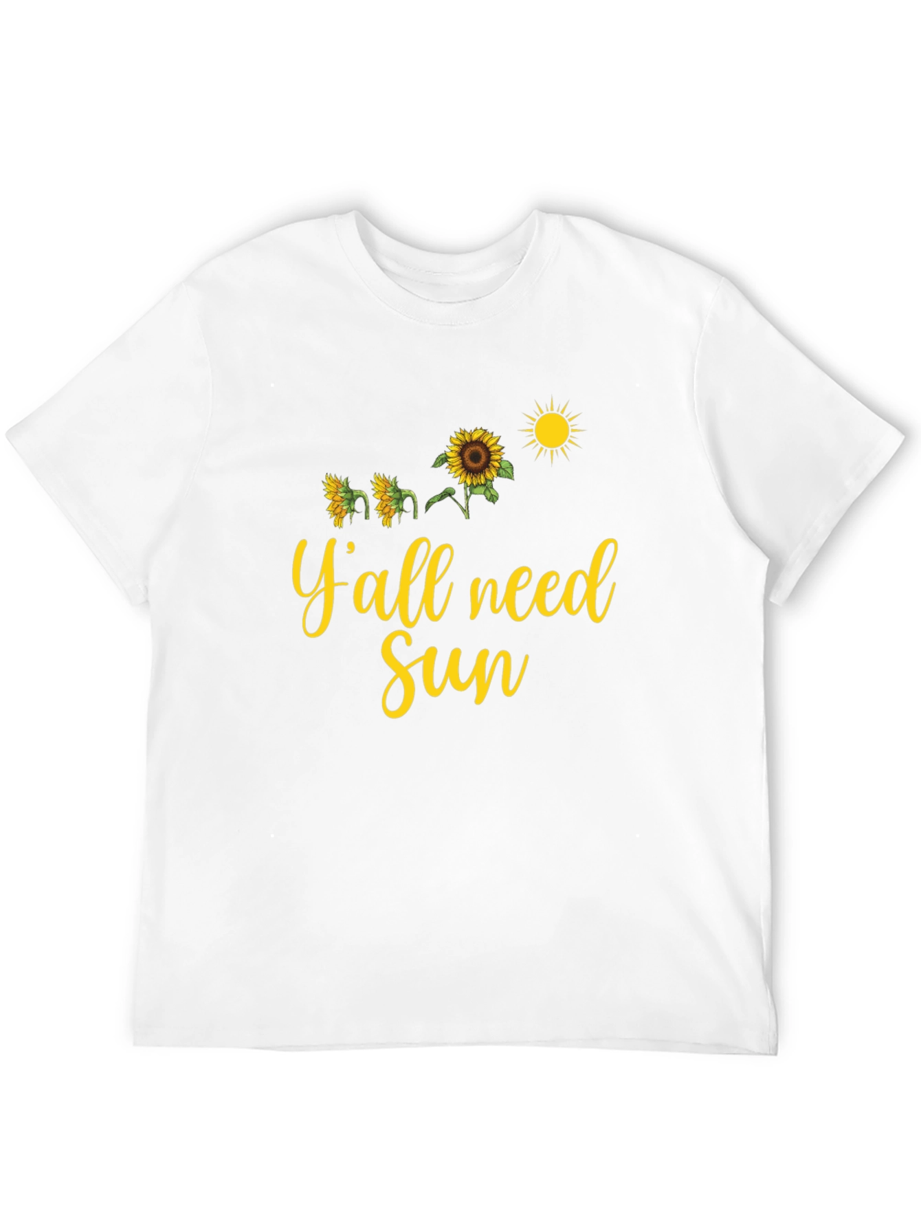 Black Y'all Need Sun T-Shirt view 12