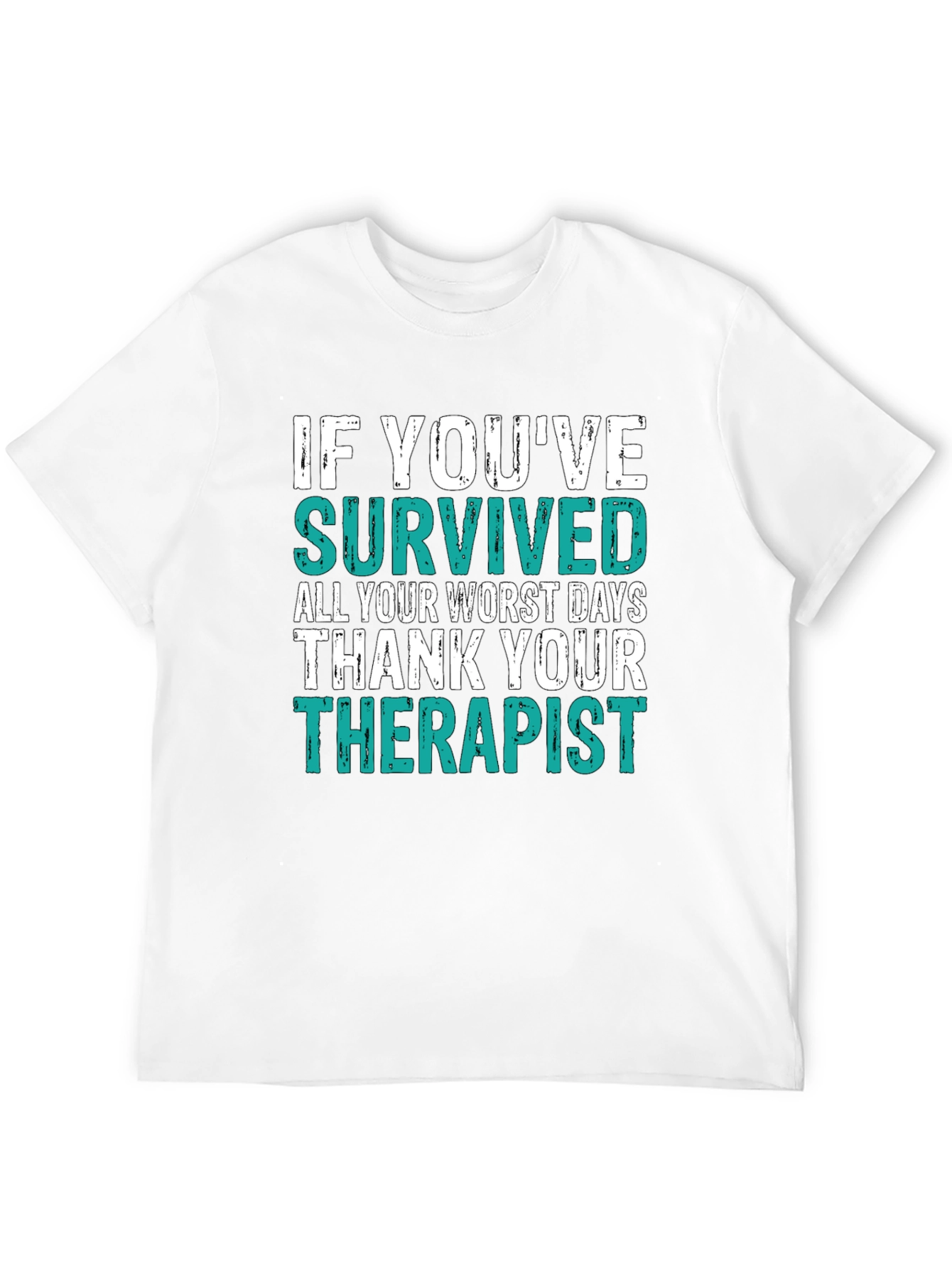 Black Thank Your Therapist T-Shirt view 12