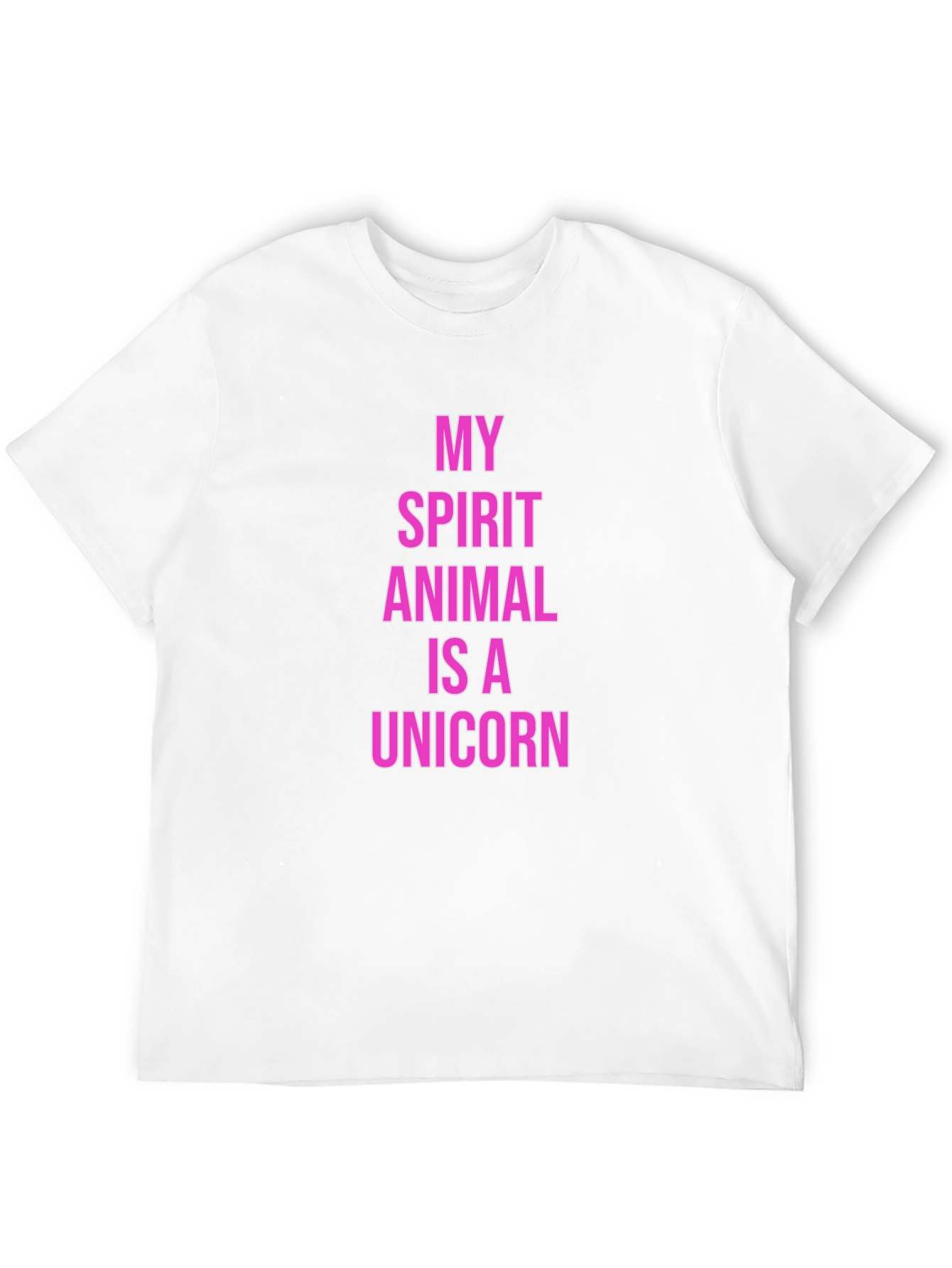 Black Unicorn Spirit Animal Graphic Tee - Black view 12