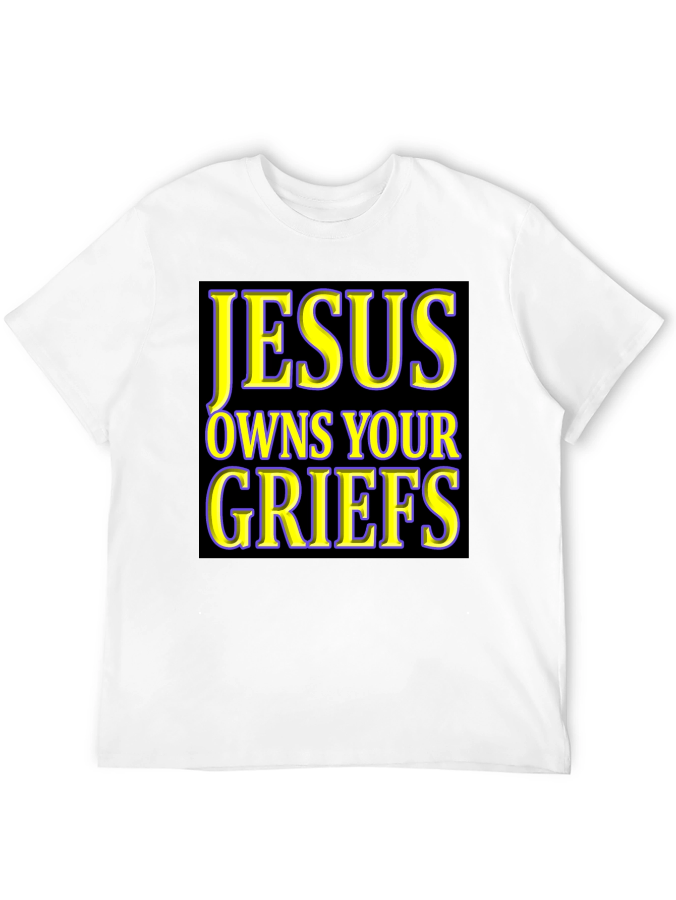 Black Jesus Owns Your Griefs T-Shirt view 12