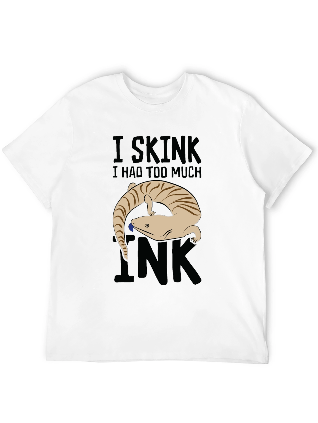 Black I Skink I Had Too Much Ink Graphic Tee view 12