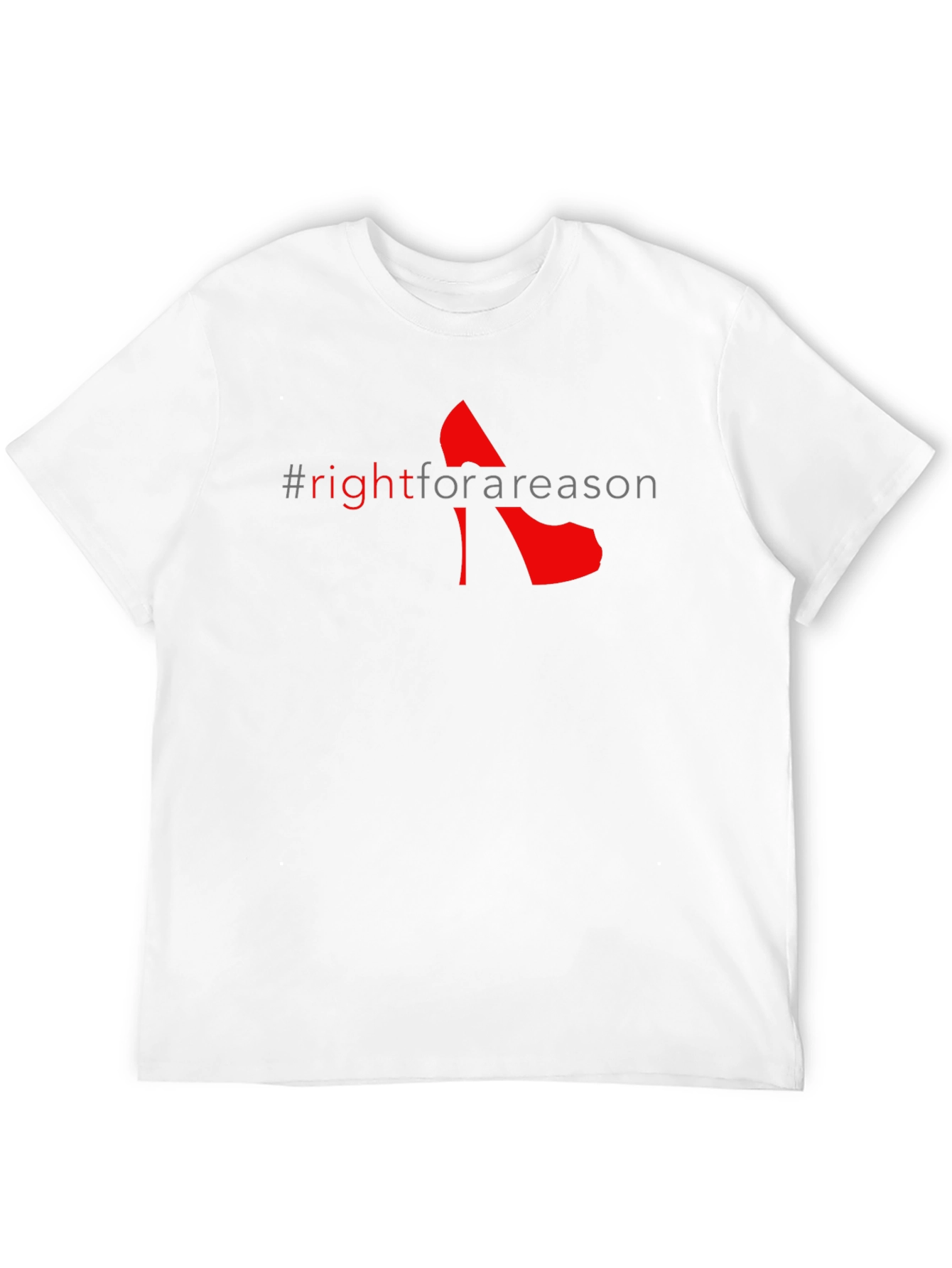 Black Right For A Reason Graphic Tee - Black view 12