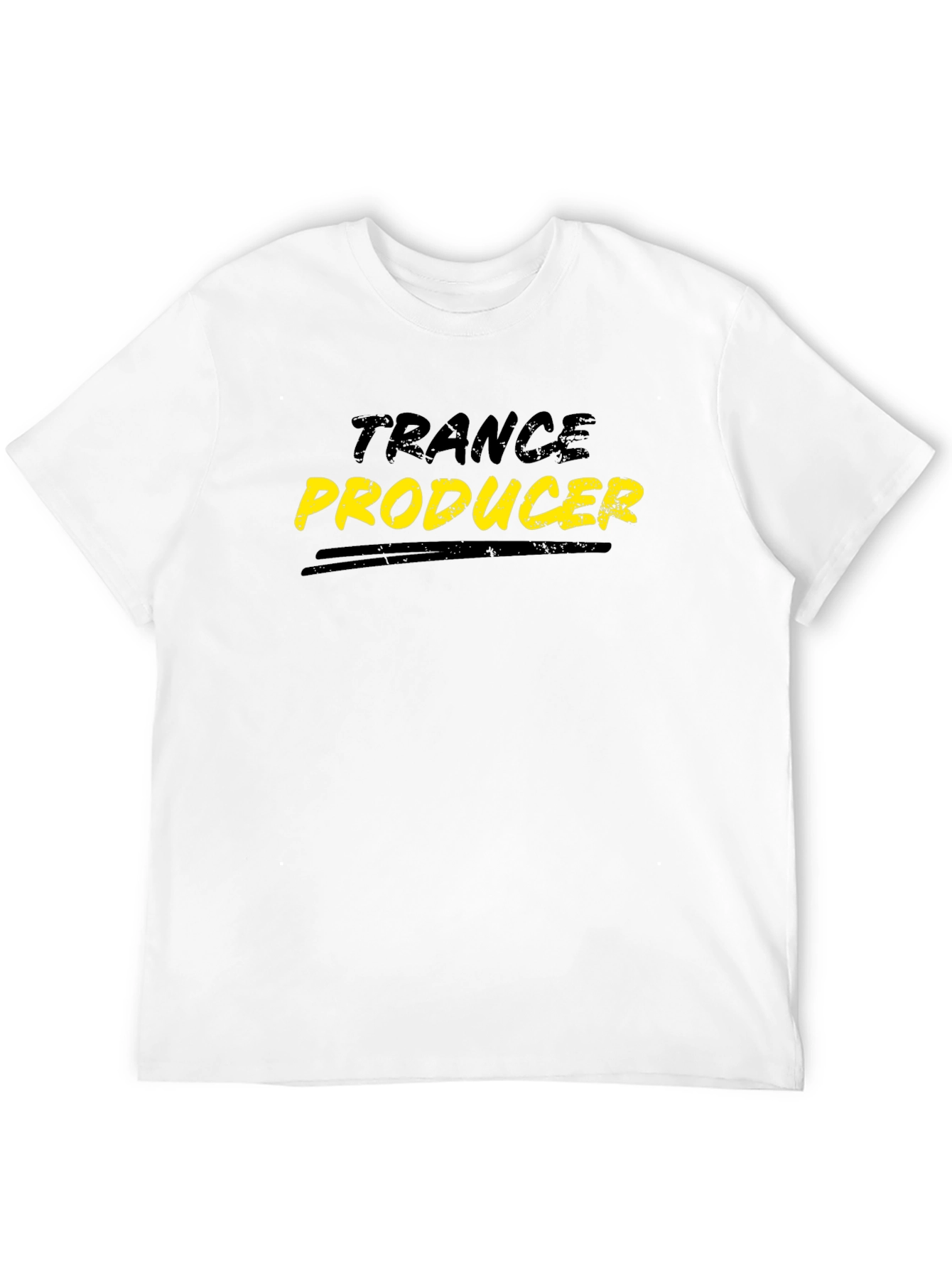 Black Trance Producer Black Graphic T-Shirt view 12