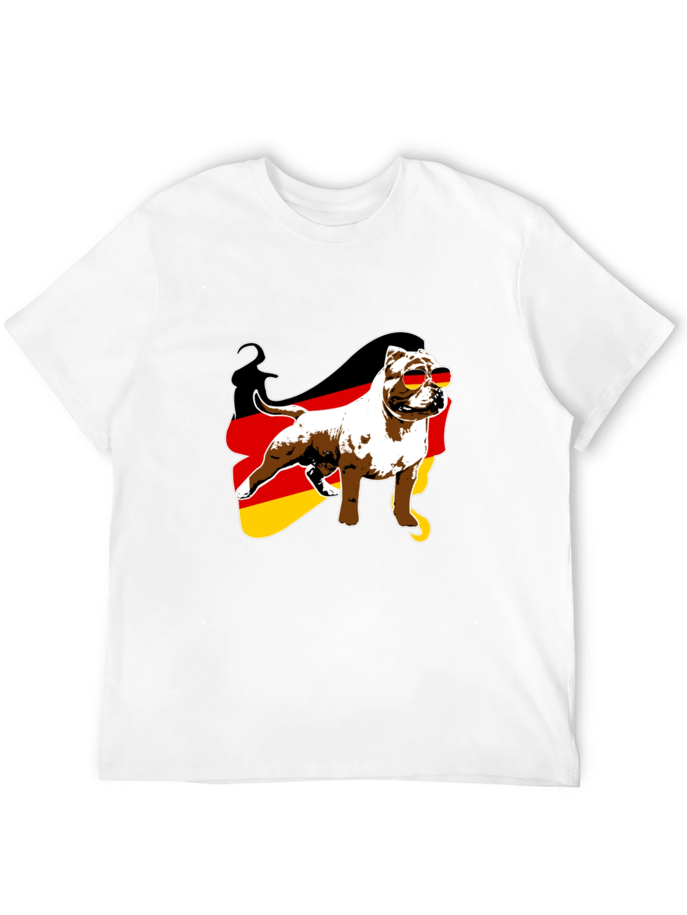 German Flag Pitbull T-Shirt - 12