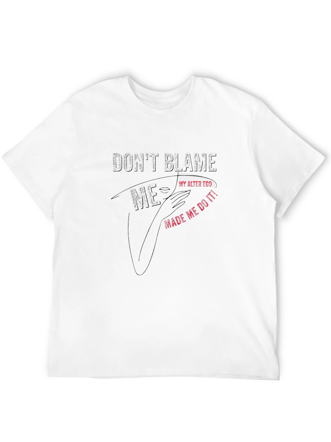 Black Don't Blame Me Alter Ego Graphic Tee view 12