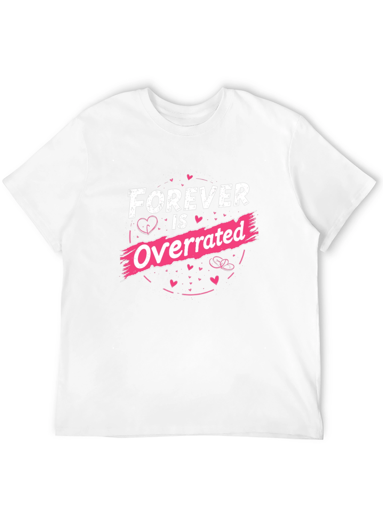Black Forever is Overrated Graphic Tee - Black view 12