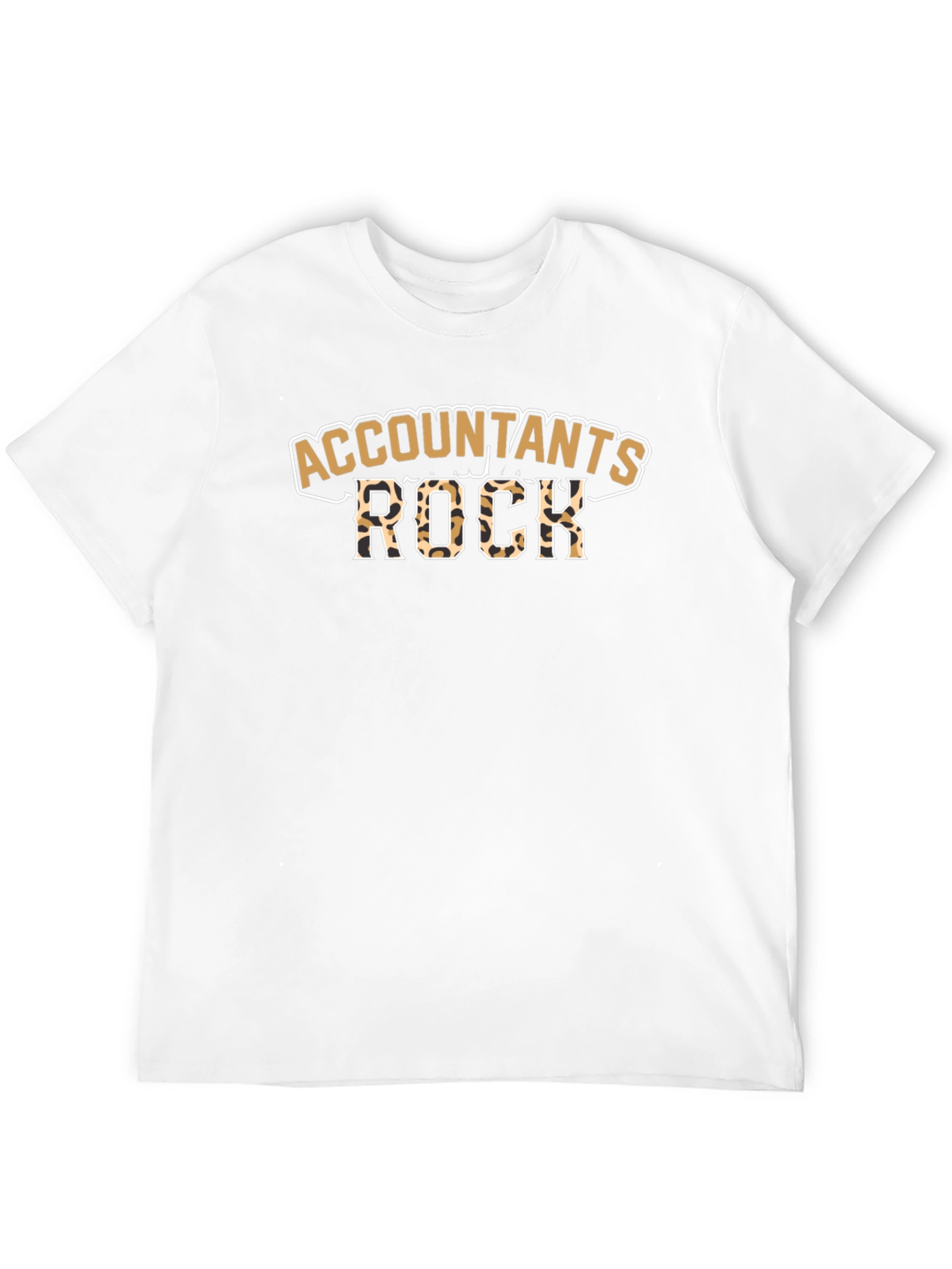 Black Accountants Rock Graphic T-Shirt view 12