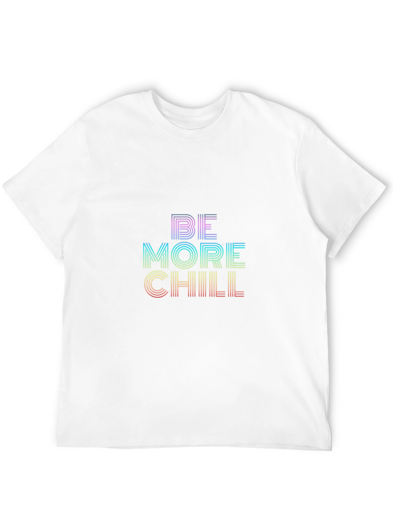 Black Be More Chill Graphic Tee - Soft Cotton Blend view 12