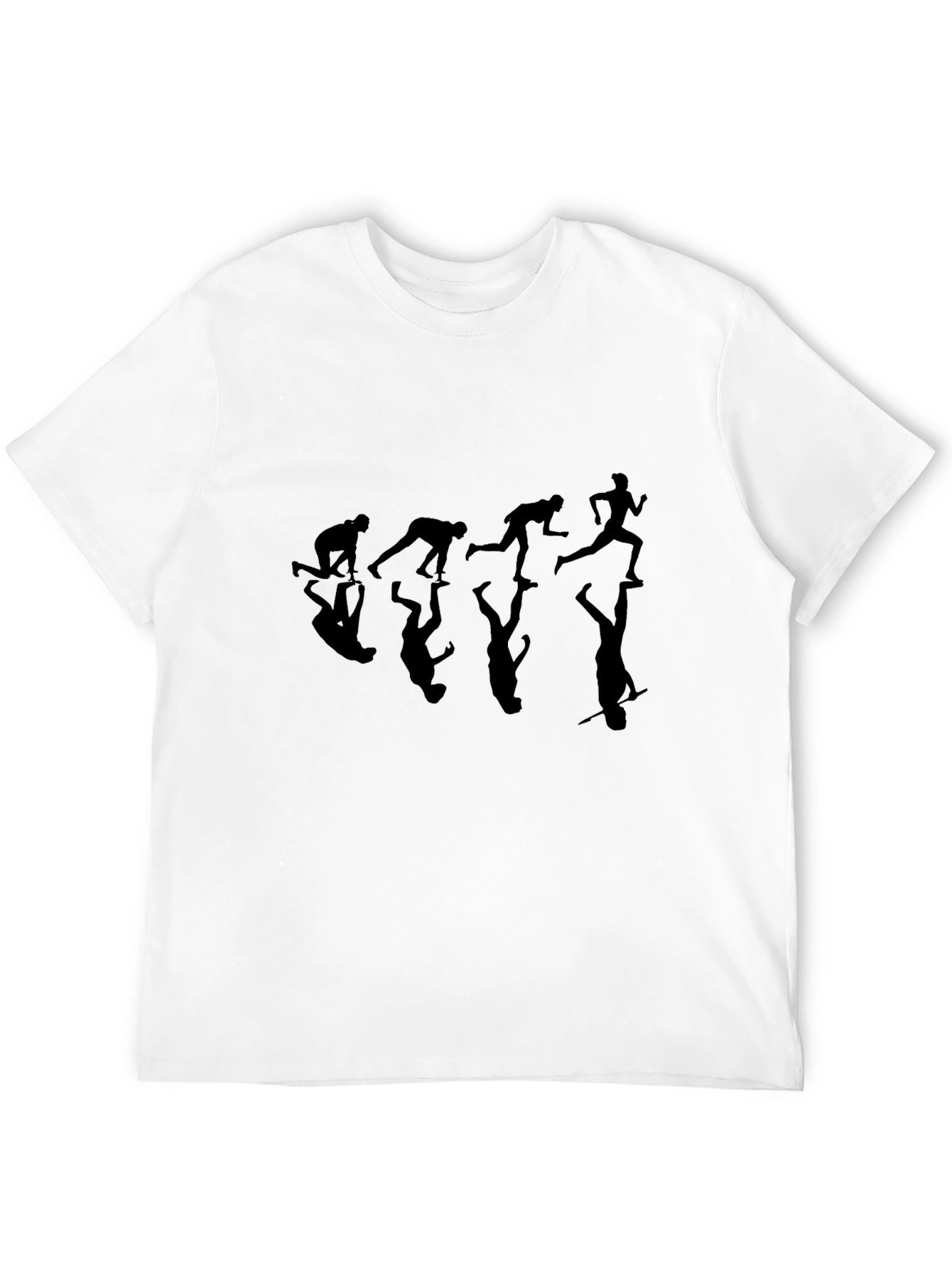 Black Evolution of a Runner Black T-Shirt view 12