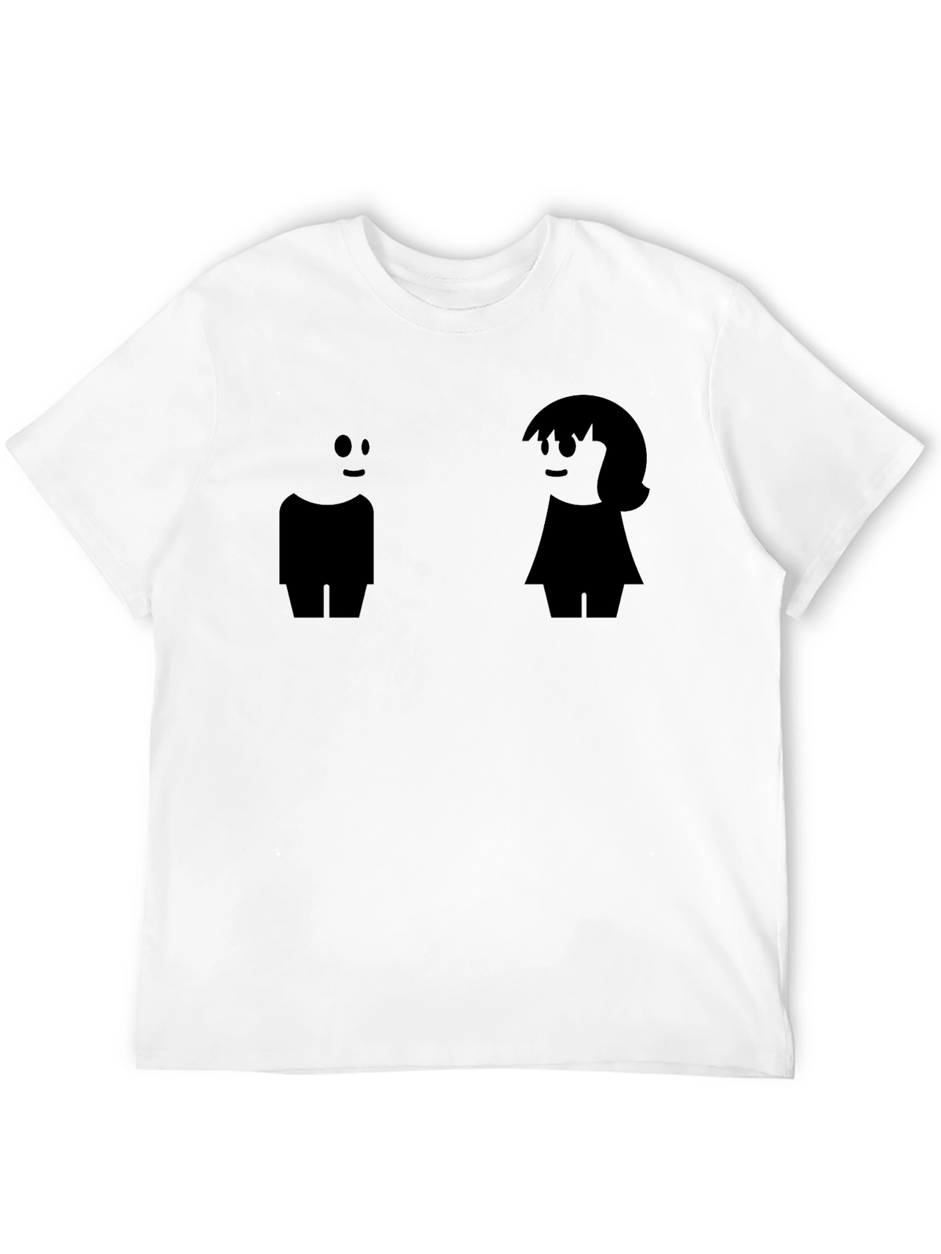 Black Funny Gender Symbols Black T-Shirt view 12