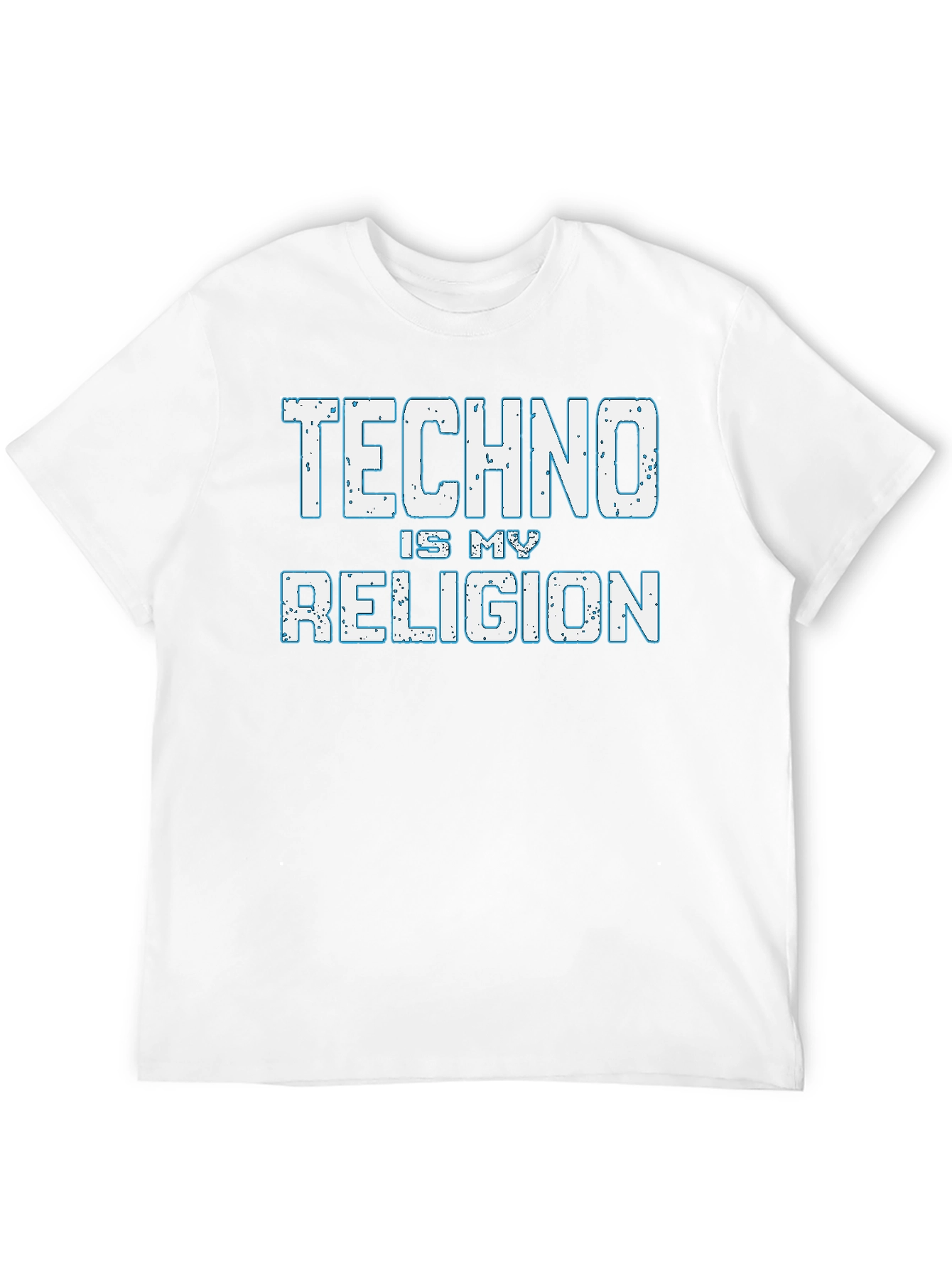 Black Techno is My Religion T-Shirt - Music Lover Tee view 12