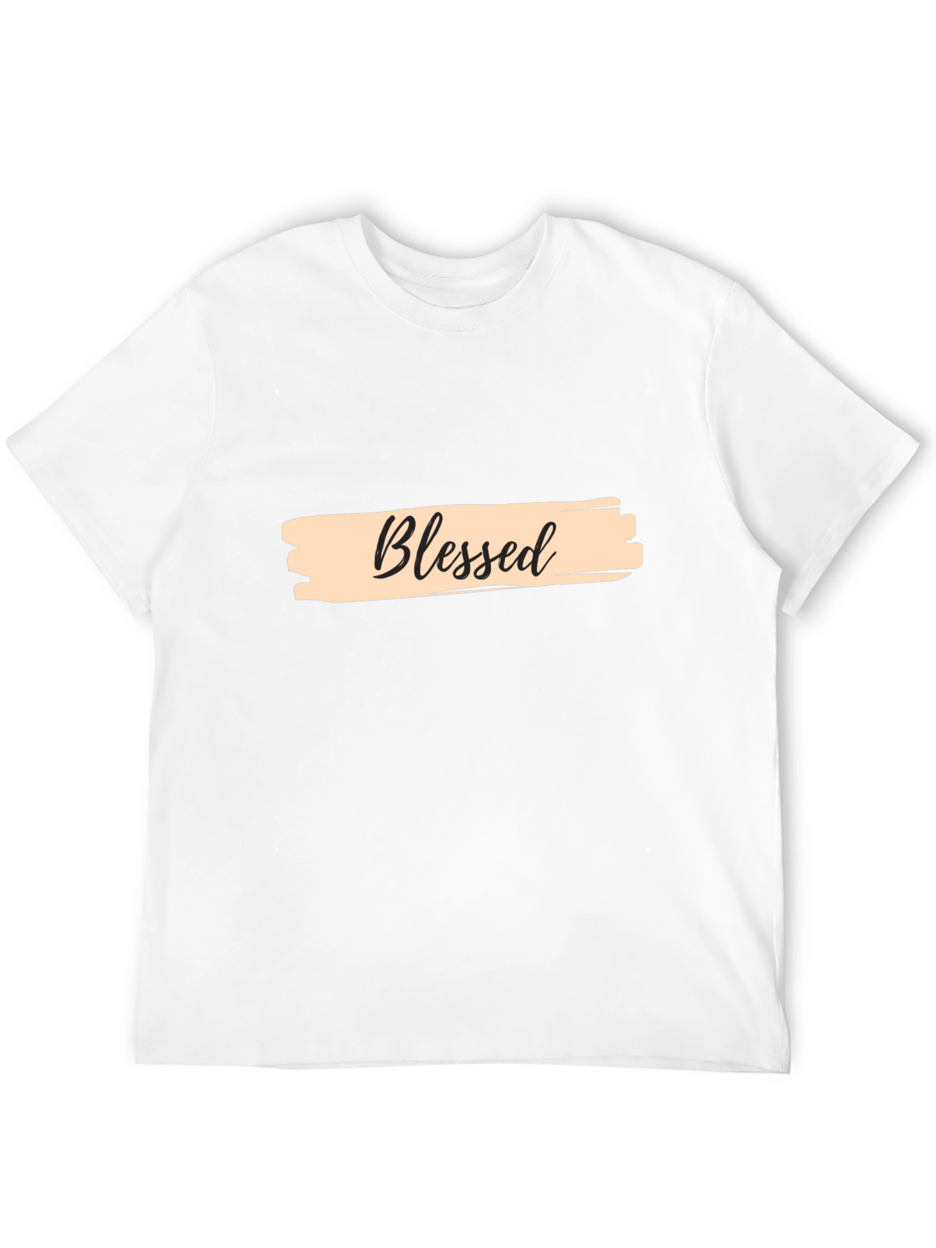 Black Blessed Graphic T-Shirt - Stylish & Comfortable view 12