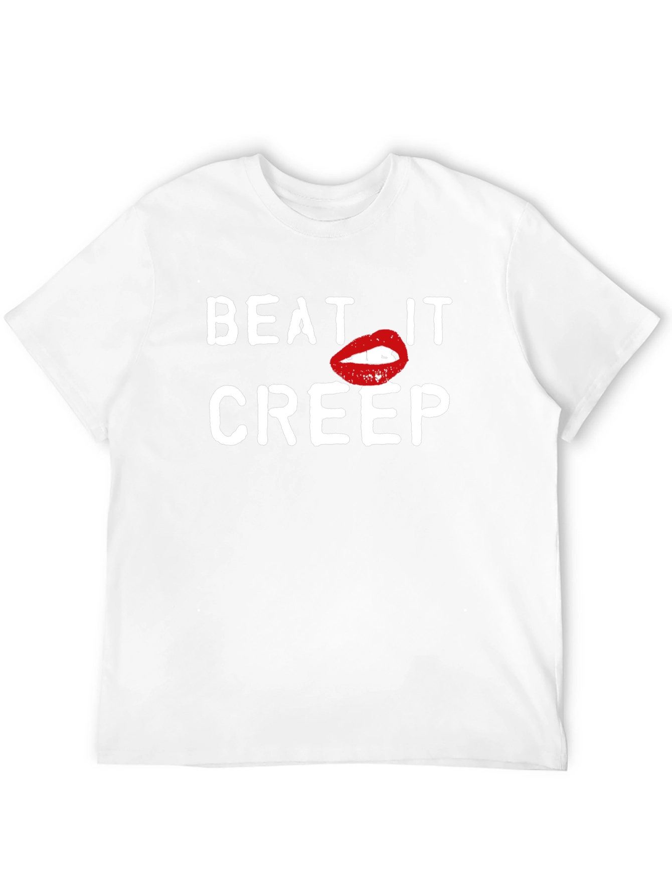 Black Beat It Creep Graphic T-Shirt view 12
