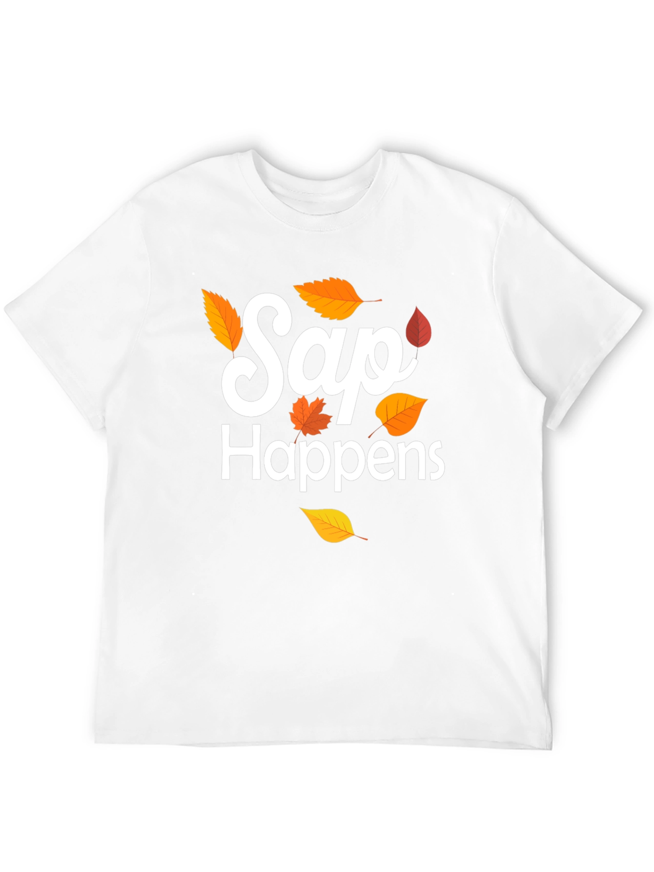 Black Sap Happens T-Shirt, Fall Design view 12