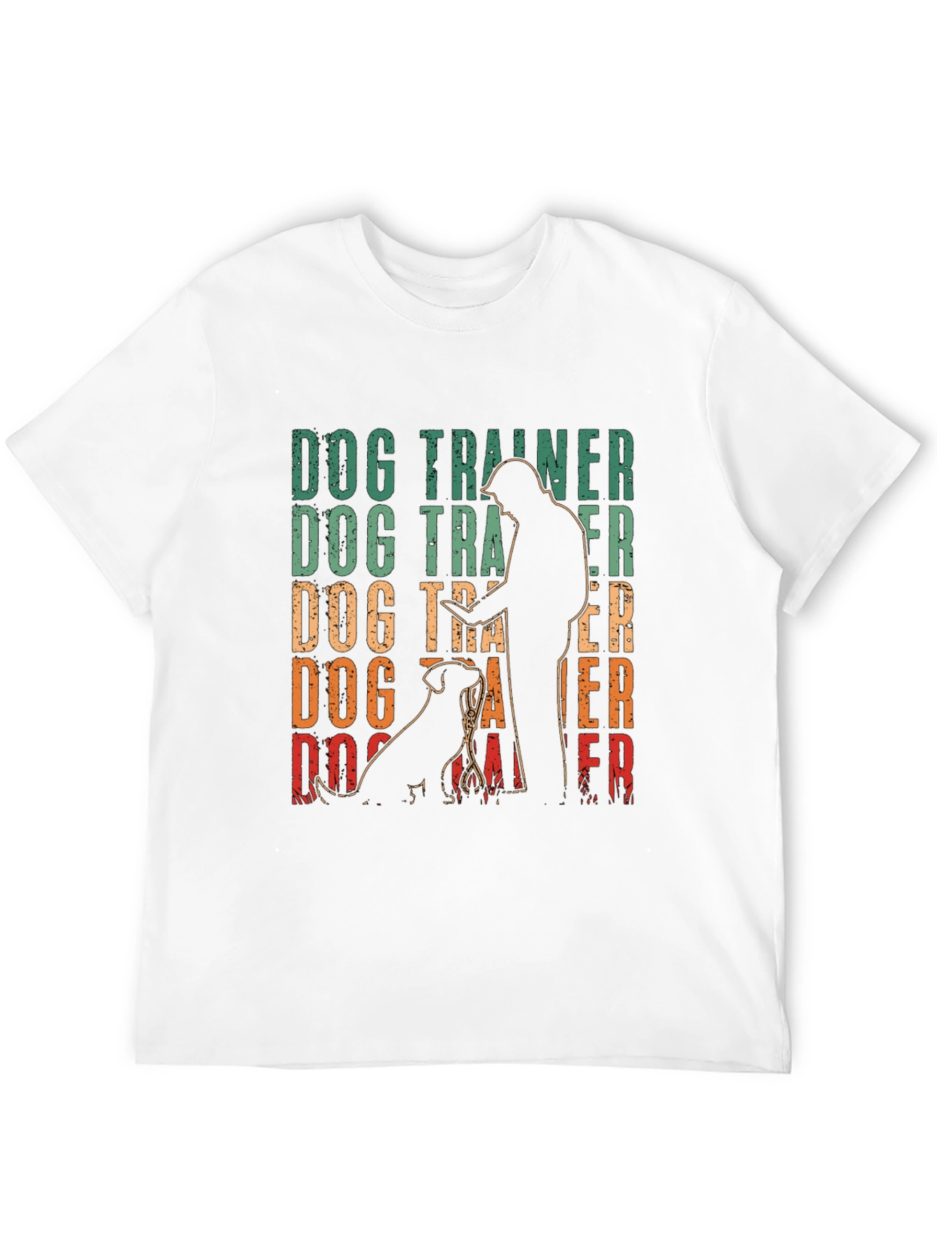 Dog Trainer T-Shirt Retro Design - 12