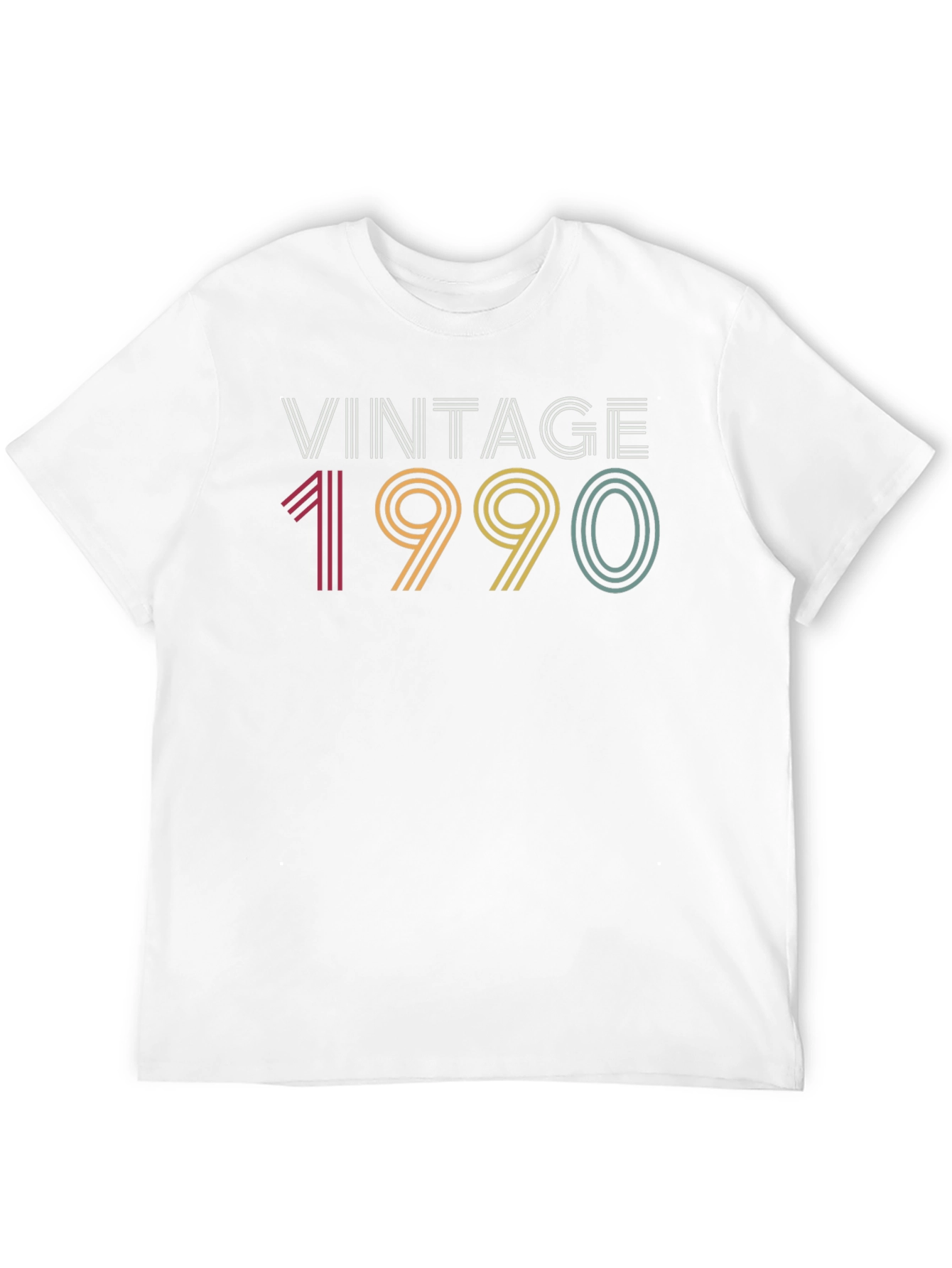 Black Vintage 1990 T-Shirt - Retro Birthday Tee view 12