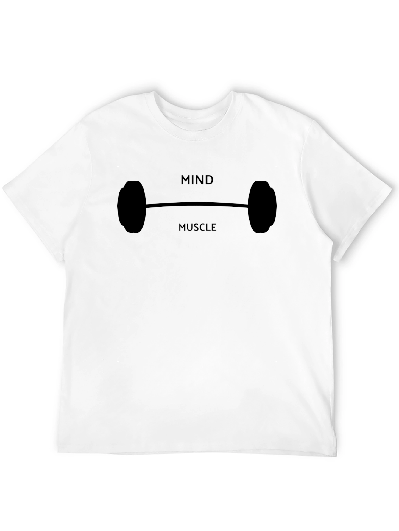 Black Mind Muscle Black Graphic Tee - Fitness Apparel view 12
