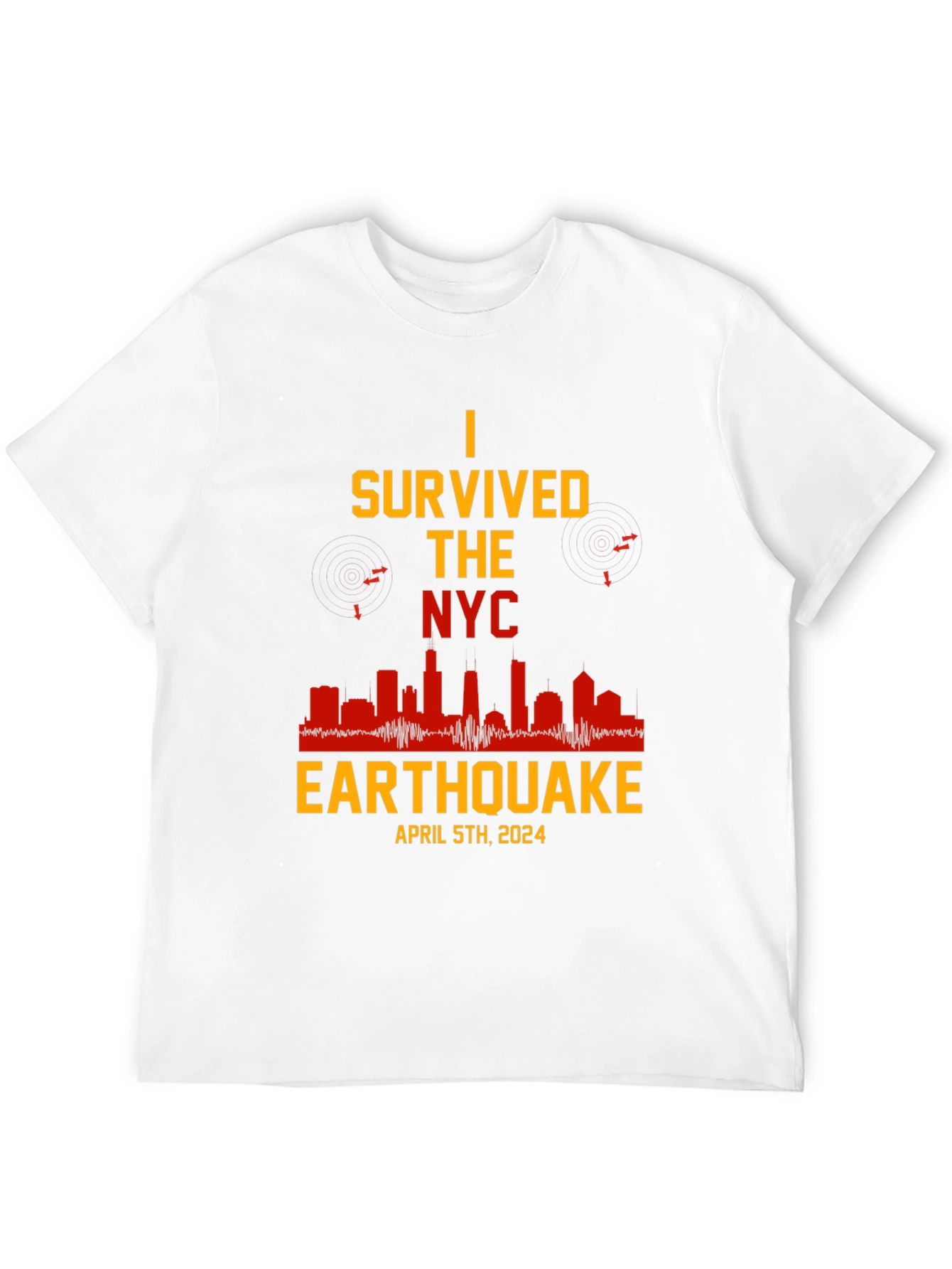 I Survived the NYC Earthquake T-Shirt - 12