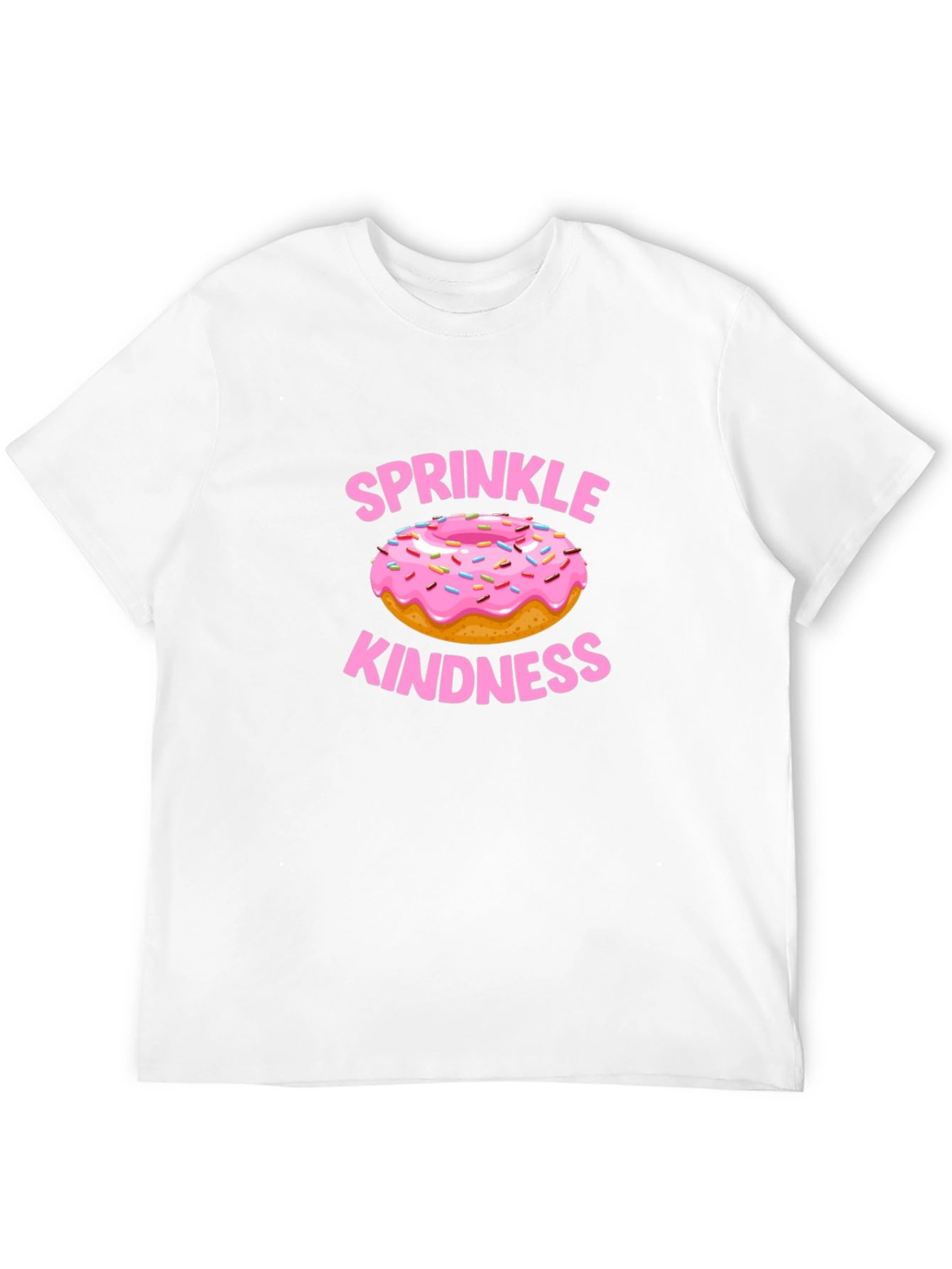 Black Sprinkle Kindness Donut Graphic Tee view 12