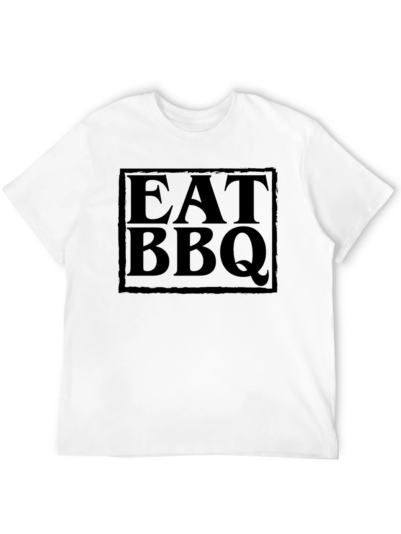 Black Eat BBQ T-Shirt - Classic Graphic Tee view 12