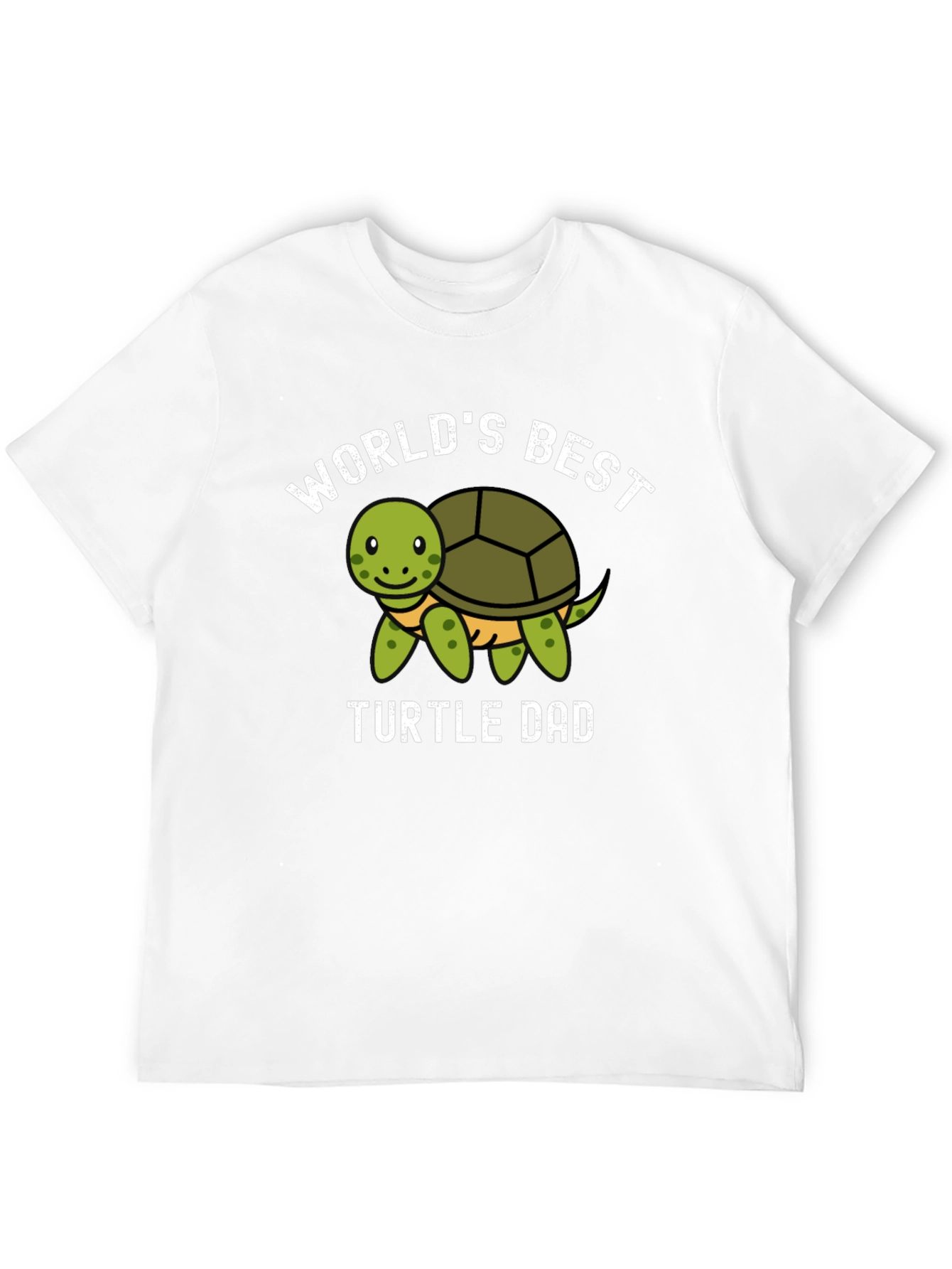 Black World's Best Turtle Dad Graphic T-Shirt view 12