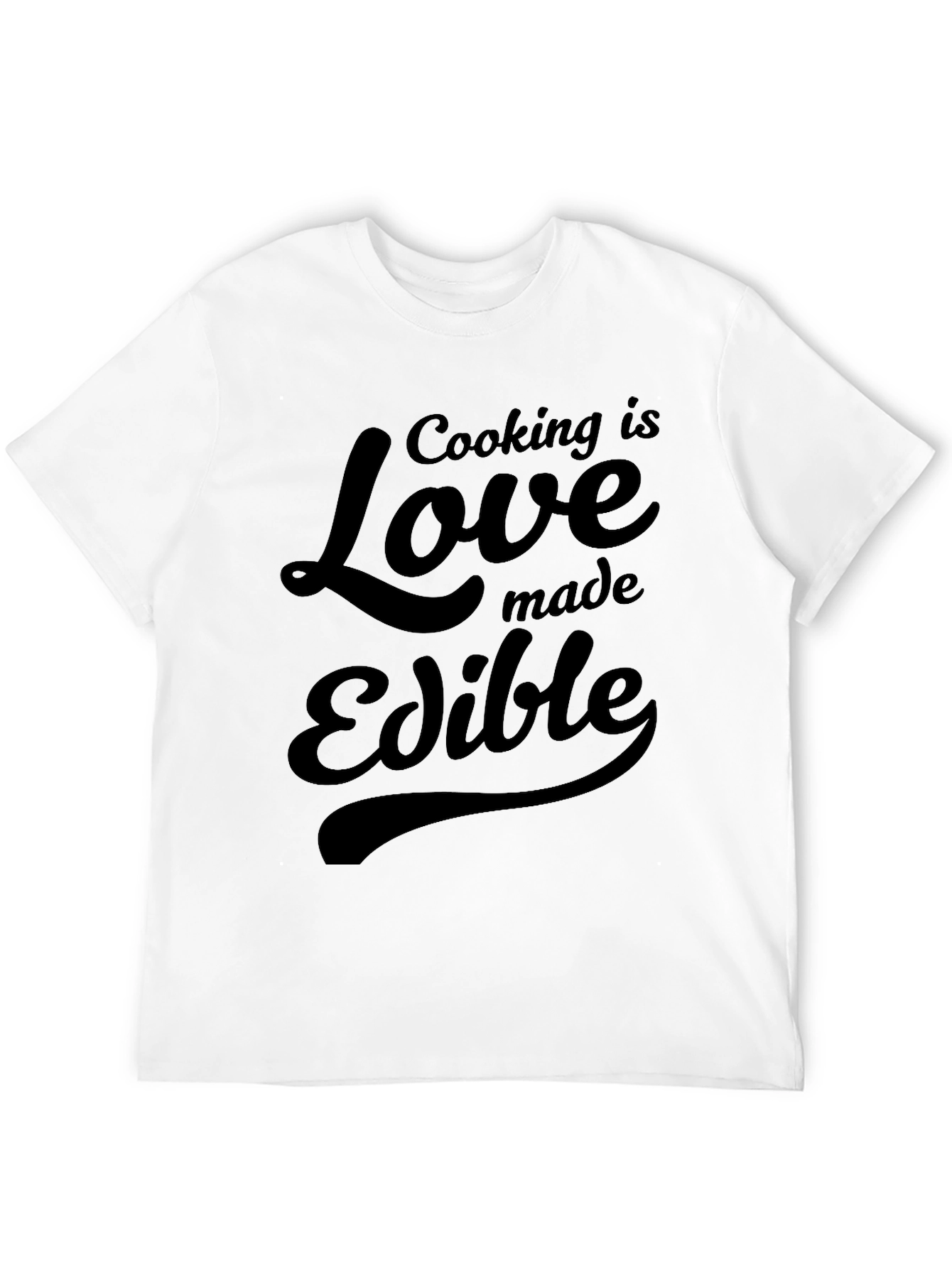 Black Cooking is Love Edible Graphic Tee view 12