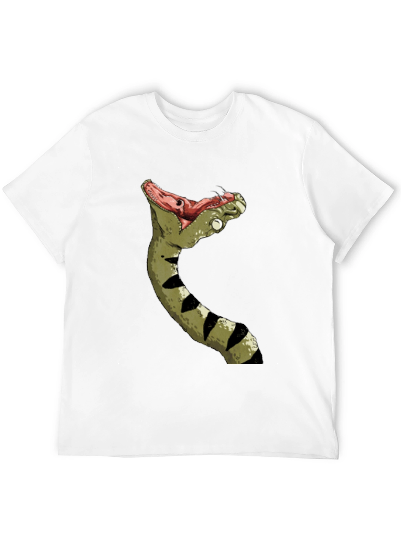 Black Snake Graphic Tee - Bold Statement Shirt view 12