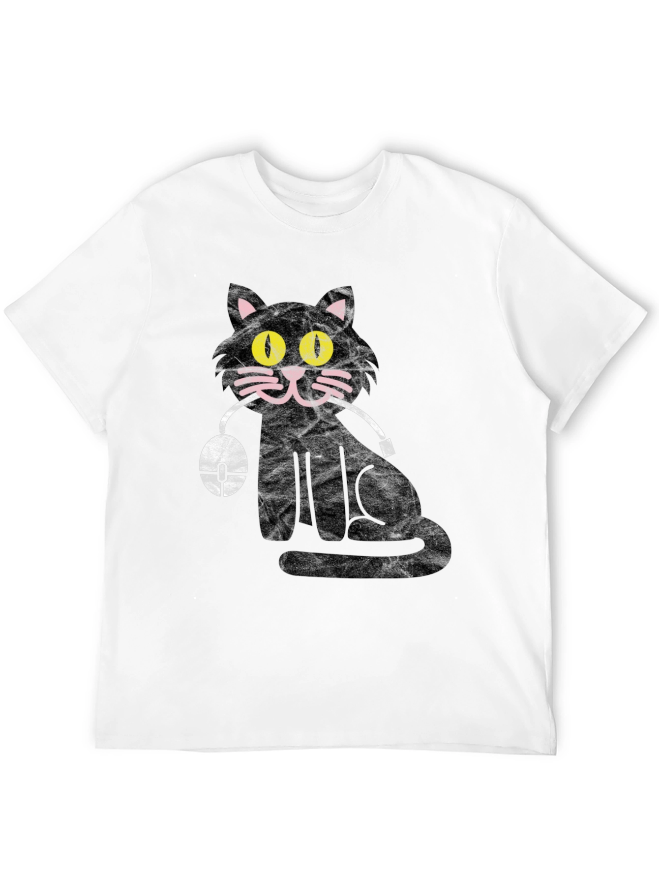 Black Cat Got Your Mouse Graphic Tee view 12