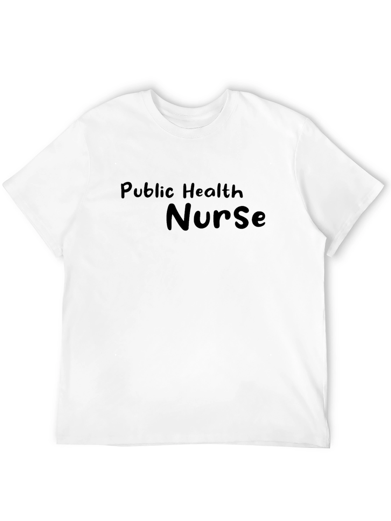 Black Public Health Nurse T-Shirt view 12