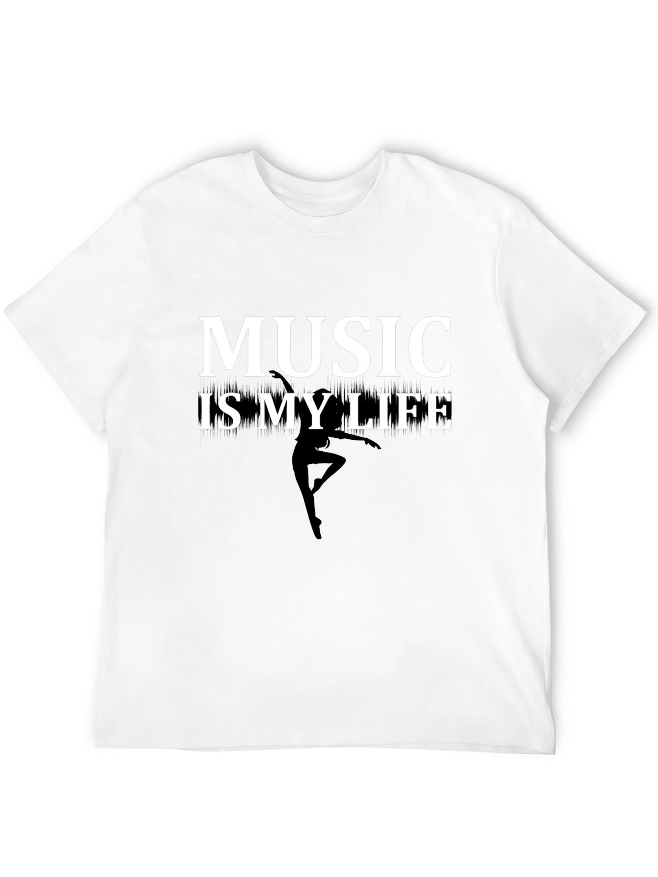 Black Music is My Life Graphic Tee view 12