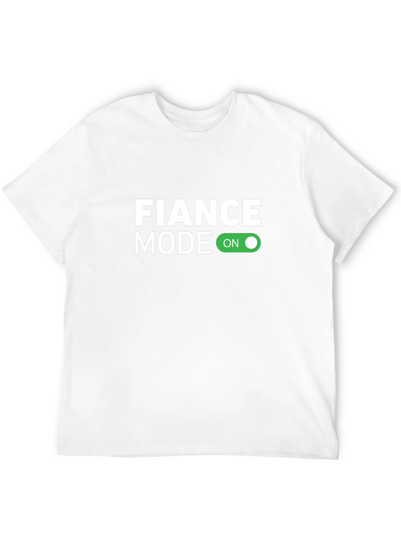 Black Fiance Mode ON Black T-Shirt view 12
