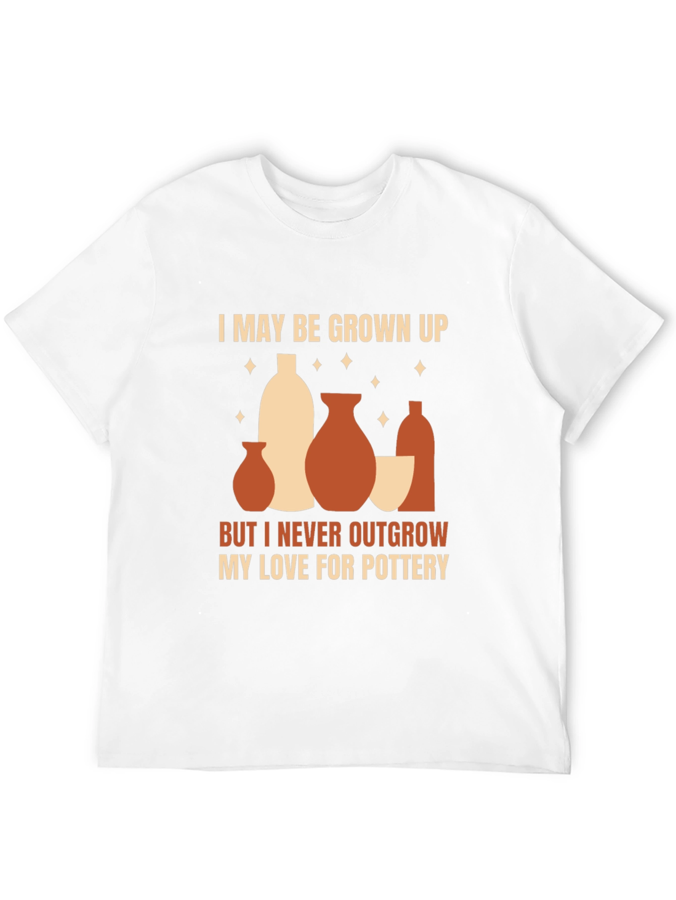 Black Pottery Lover T-Shirt - Never Outgrow My Love view 12