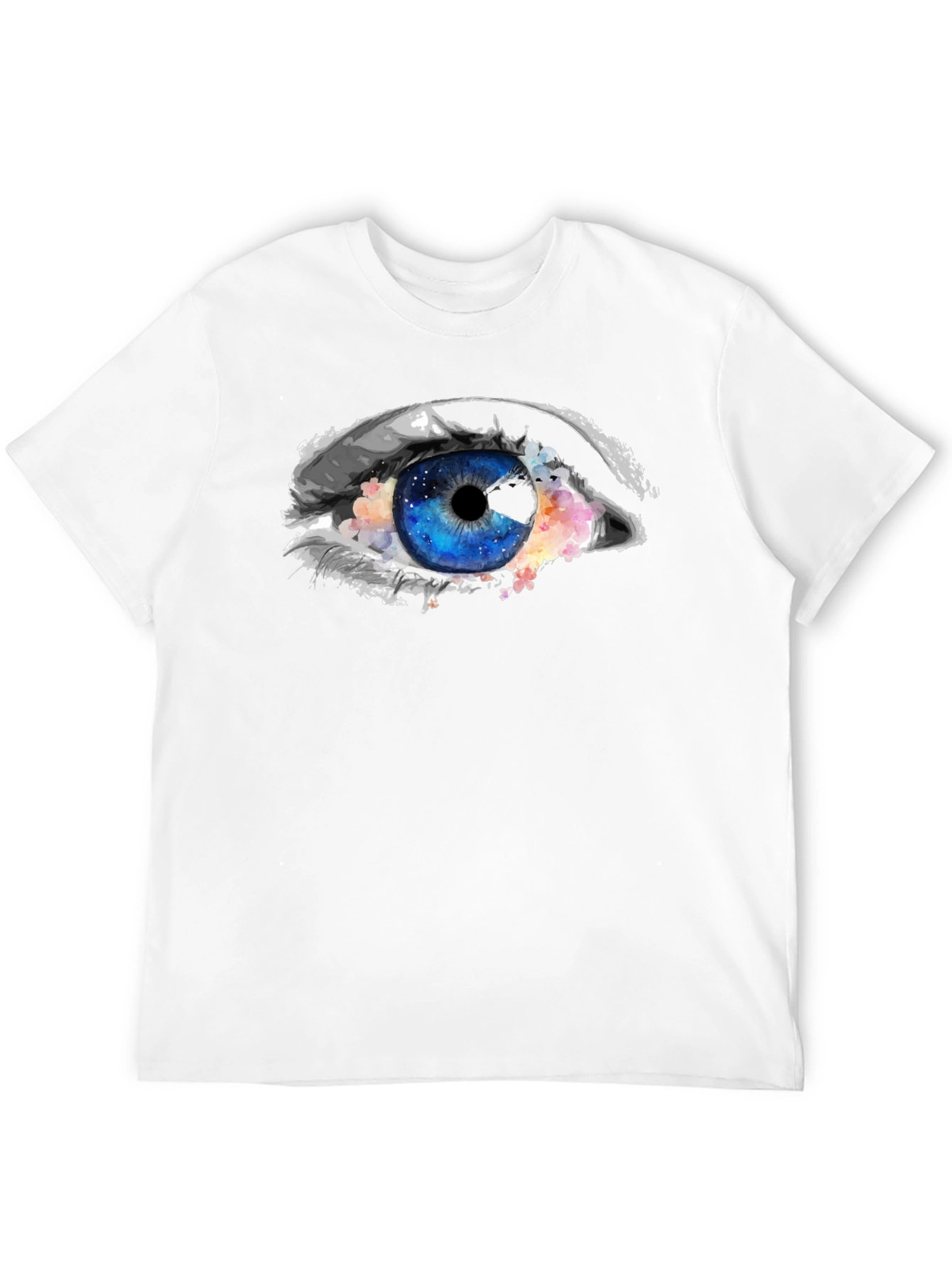 Black Eye Graphic Black T-Shirt - Unique Design view 12