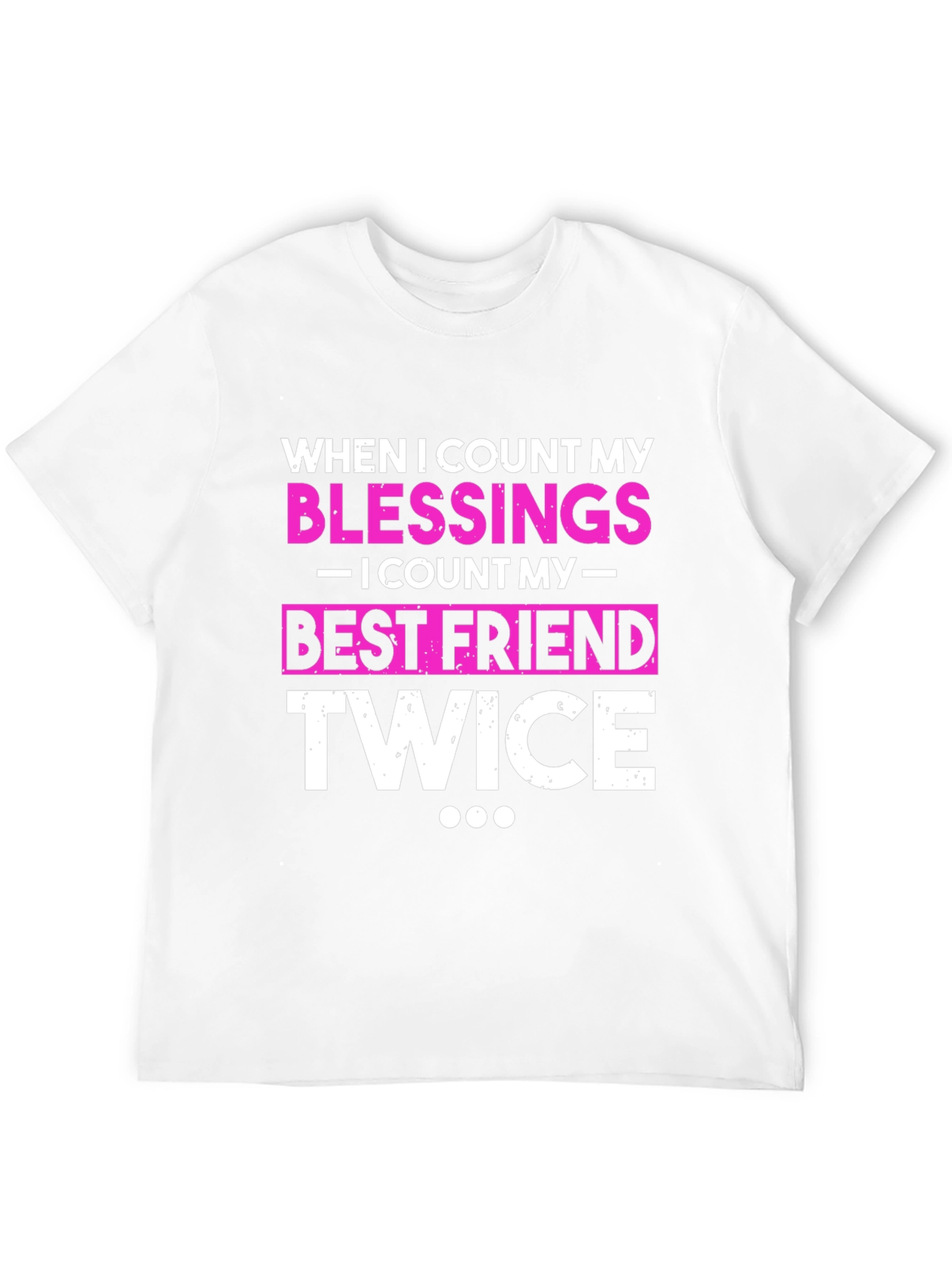 Black Blessings Best Friend Twice Black T-Shirt view 12