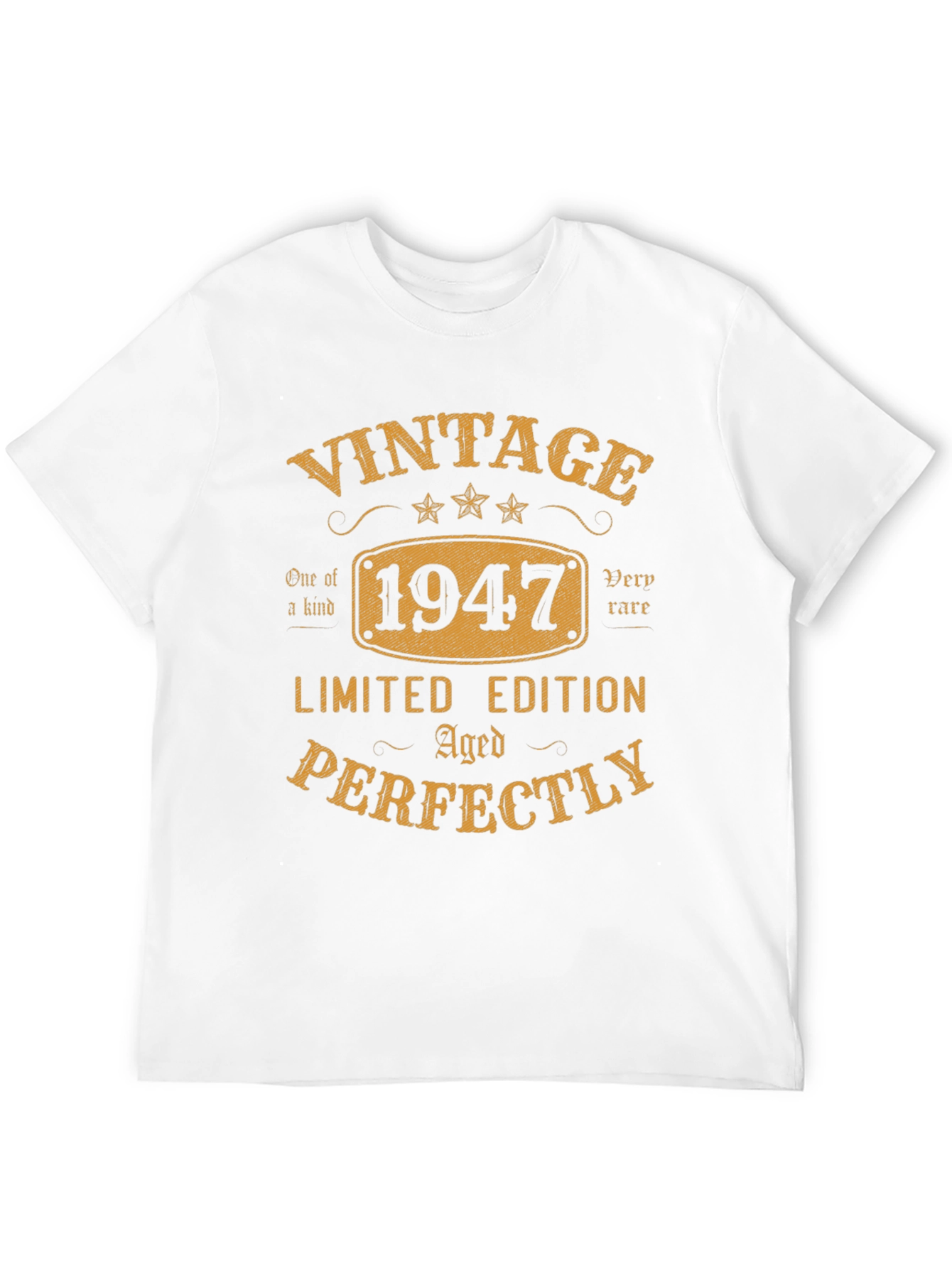 Black Vintage 1947 Limited Edition Aged Perfectly T-Shirt view 12
