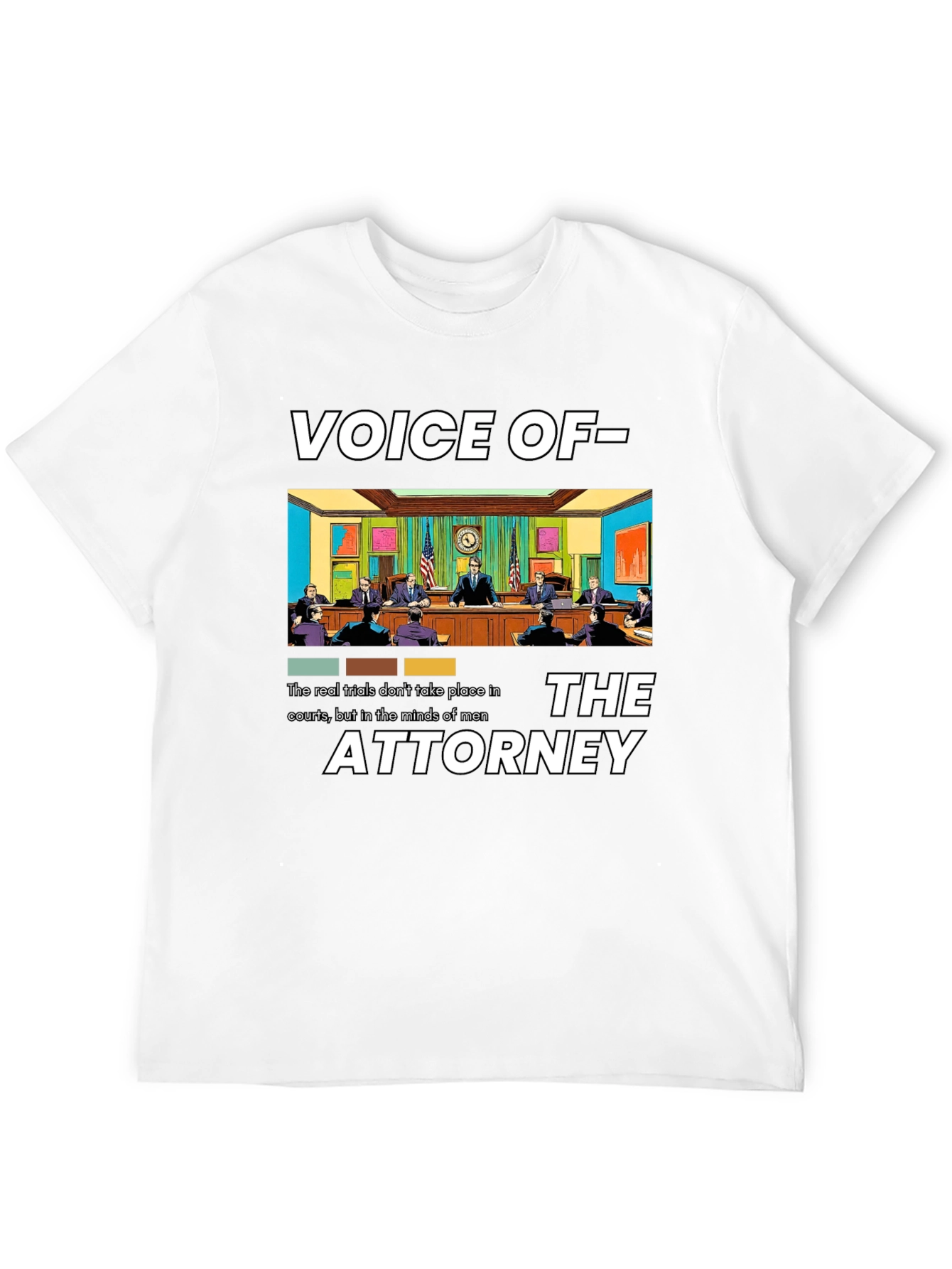 Voice of The Attorney Graphic T-Shirt - 12