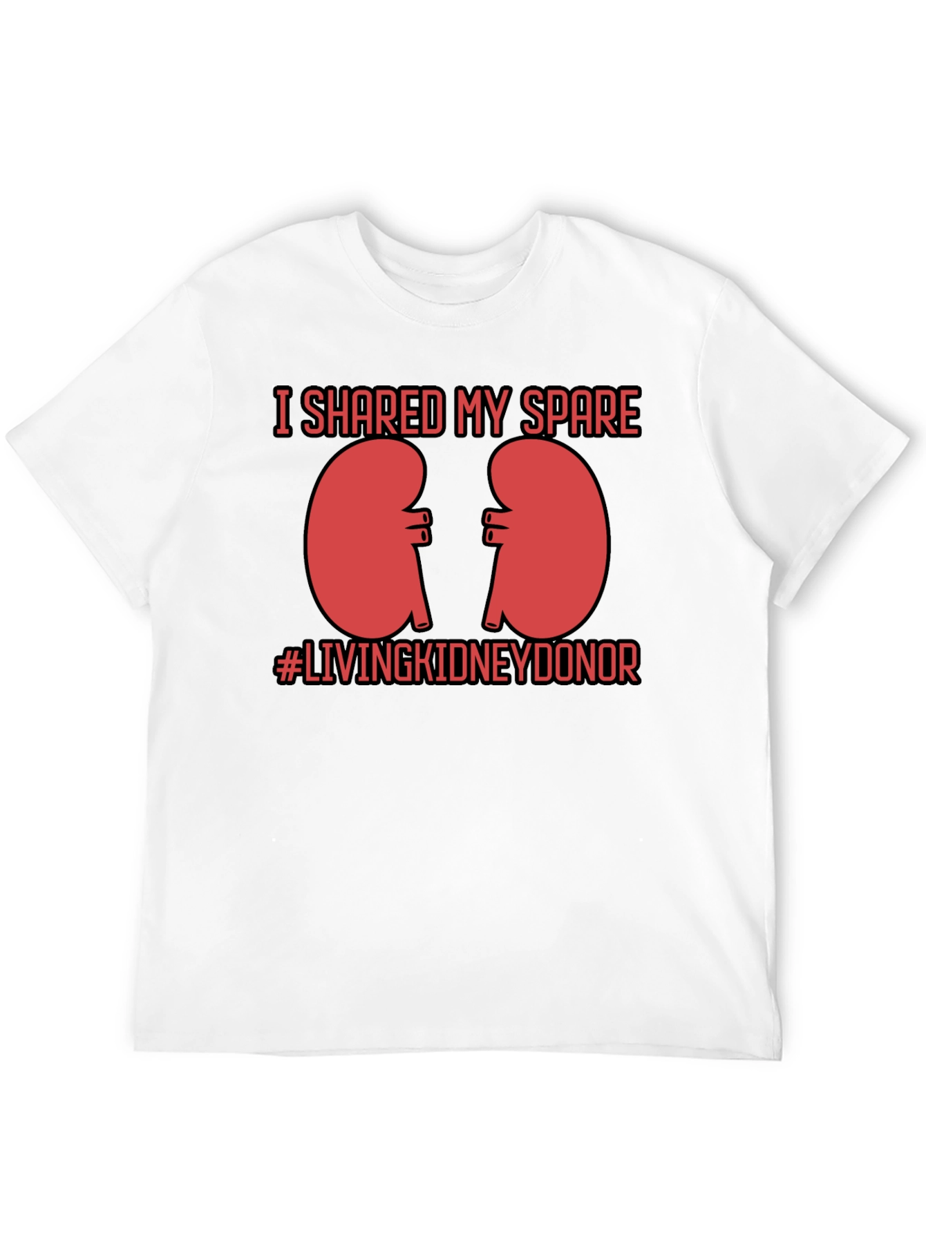 Black Kidney Donor Awareness T-Shirt view 12