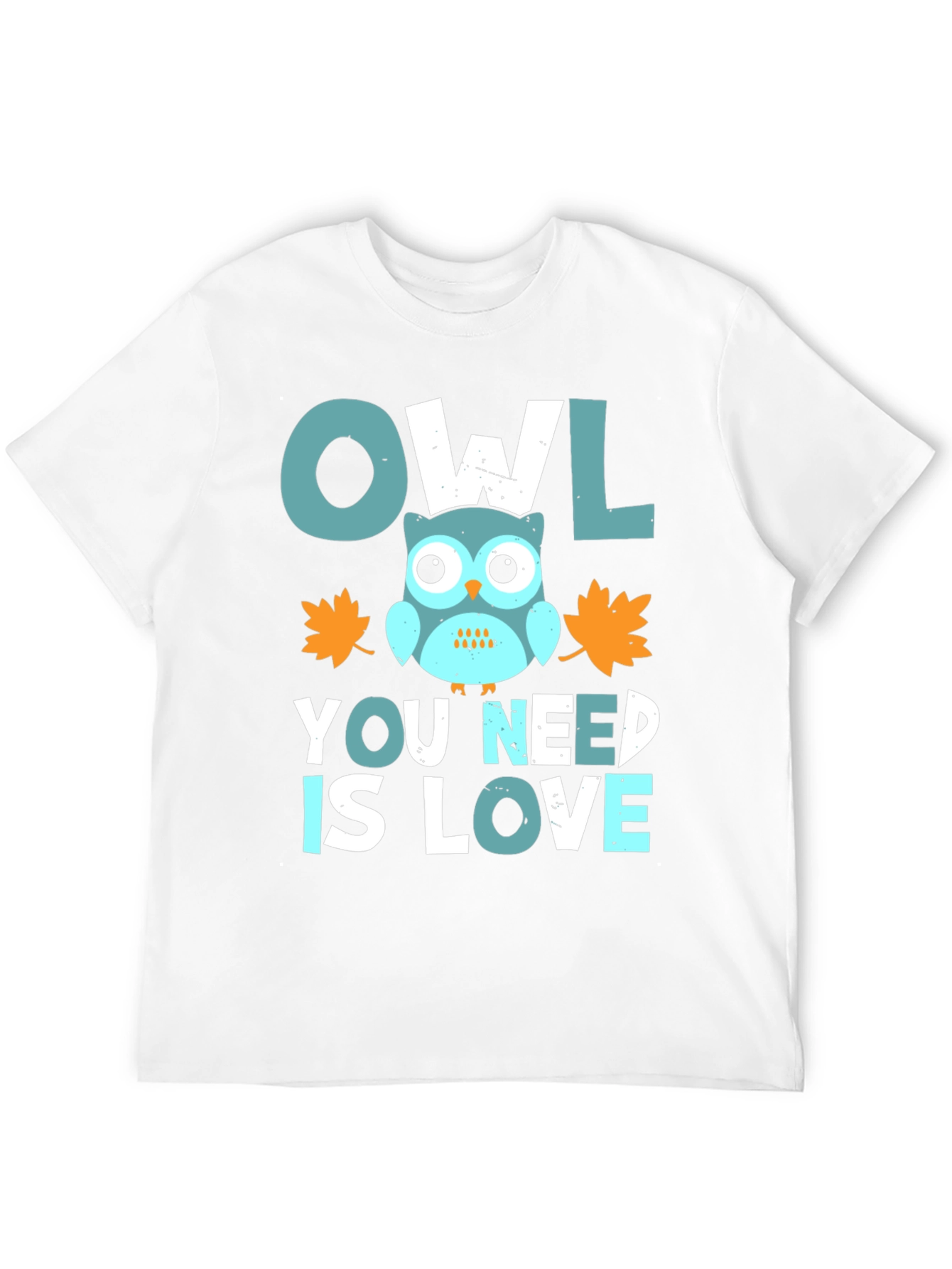 Black Owl You Need Is Love Graphic Tee view 12